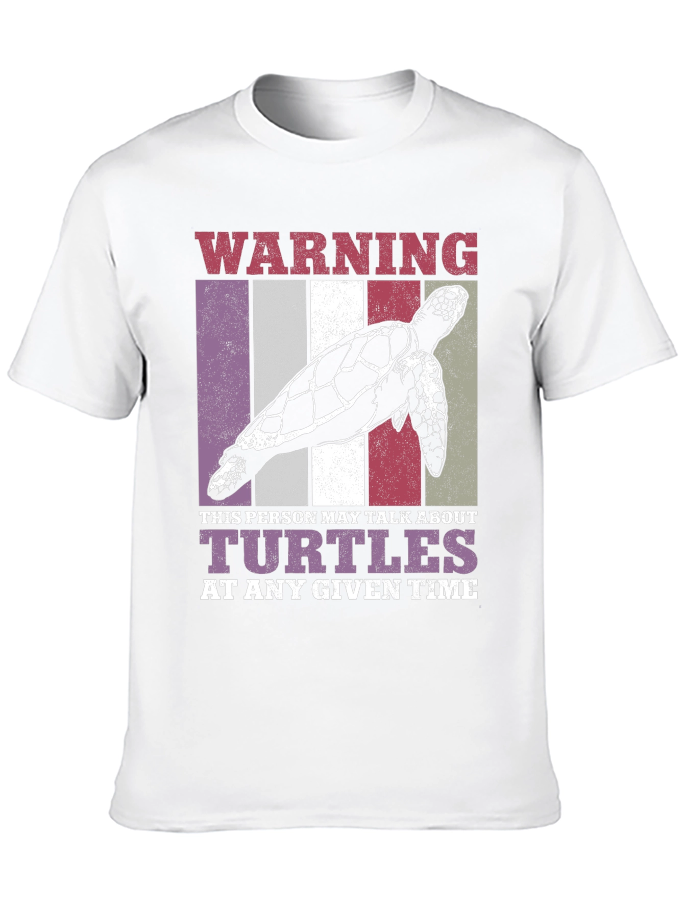 Camiseta Divertida de Tortugas - Advertencia