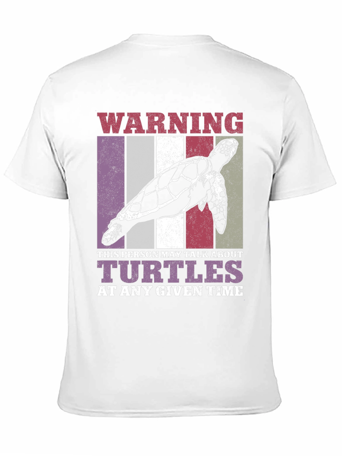Camiseta Divertida de Tortugas - Advertencia