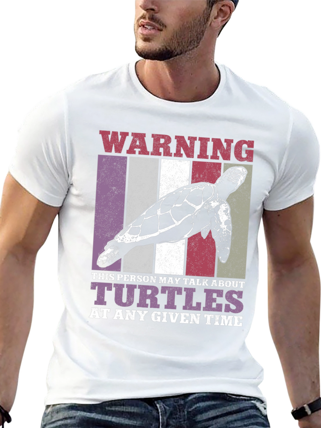 Camiseta Divertida de Tortugas - Advertencia