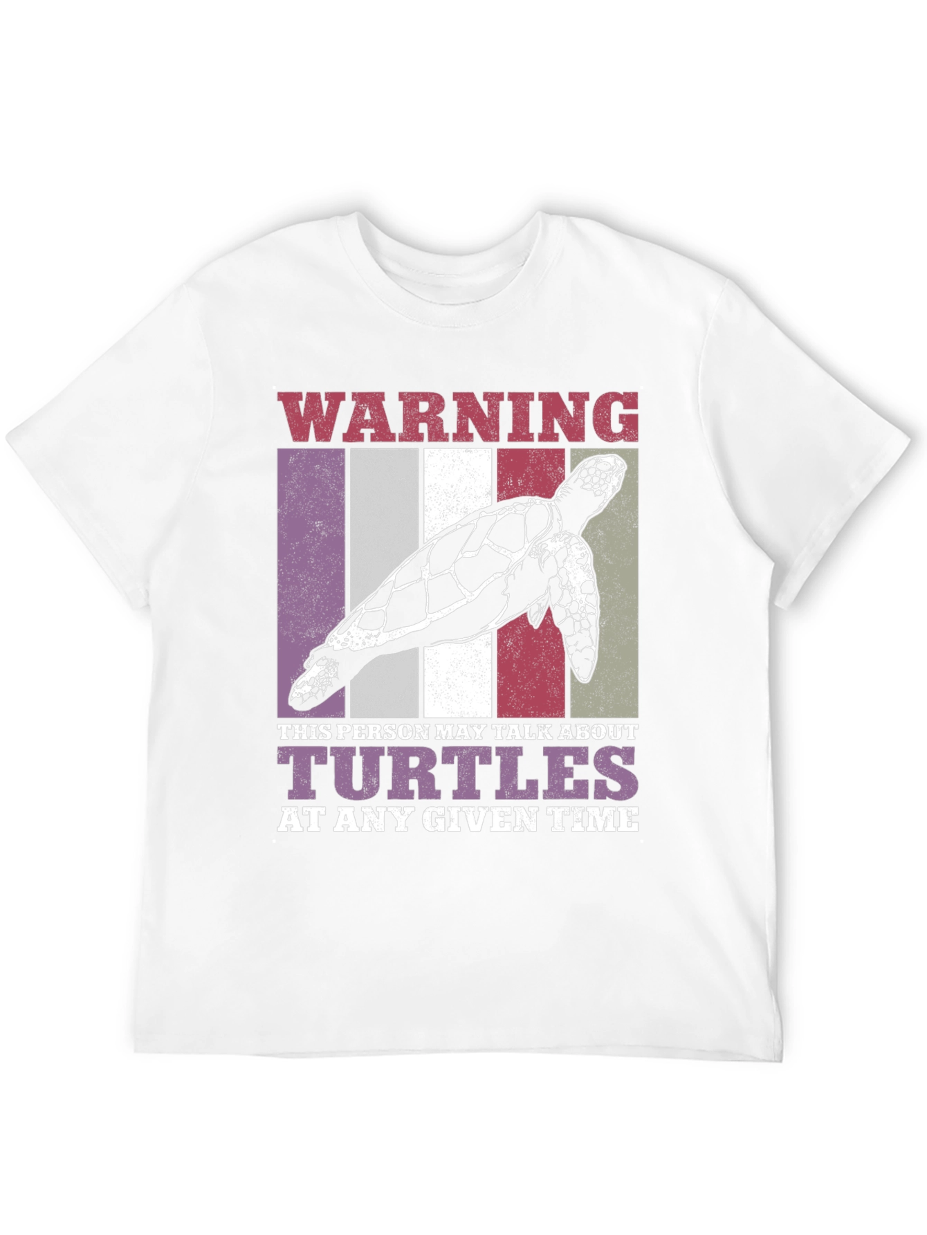 Camiseta Divertida de Tortugas - Advertencia