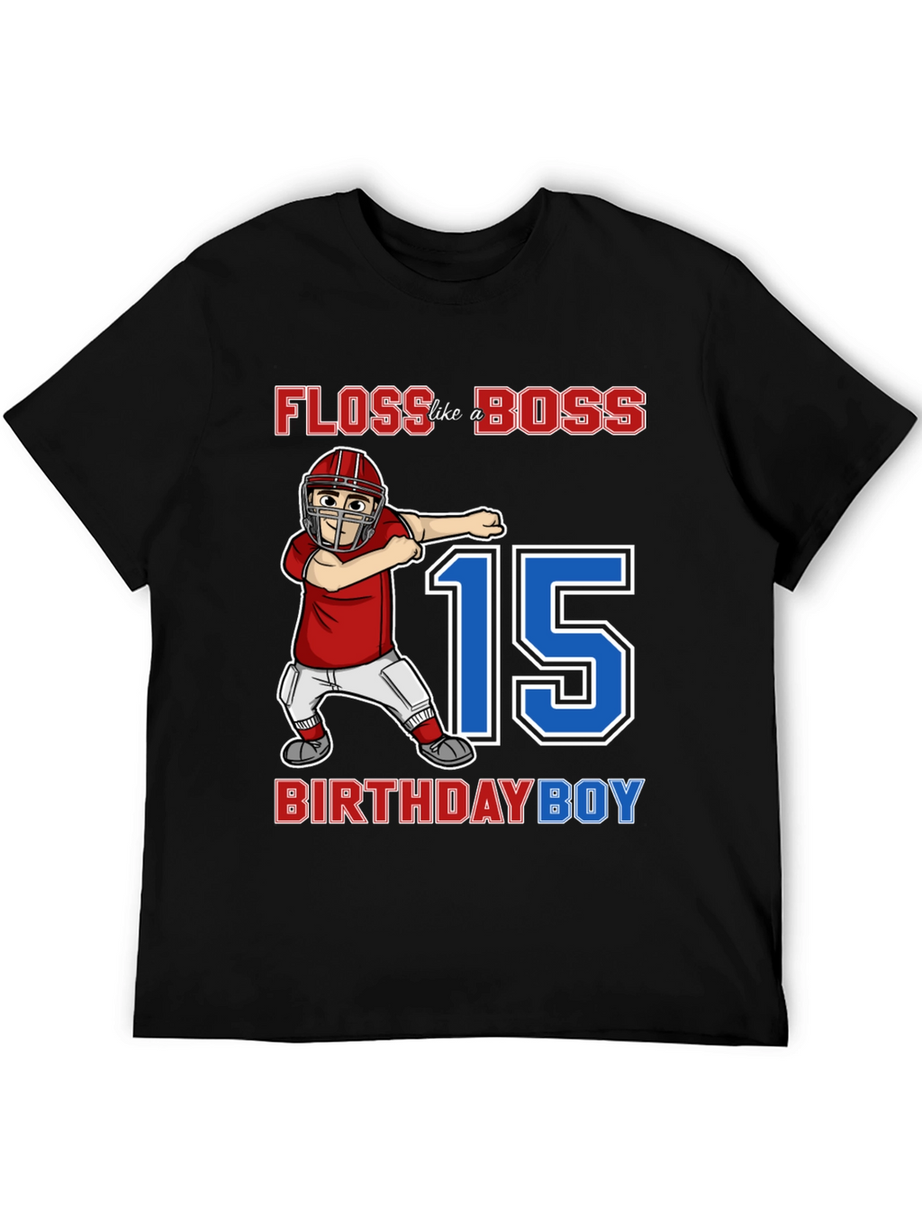 Camiseta Cumpleaños Niño Futbol 15 Años