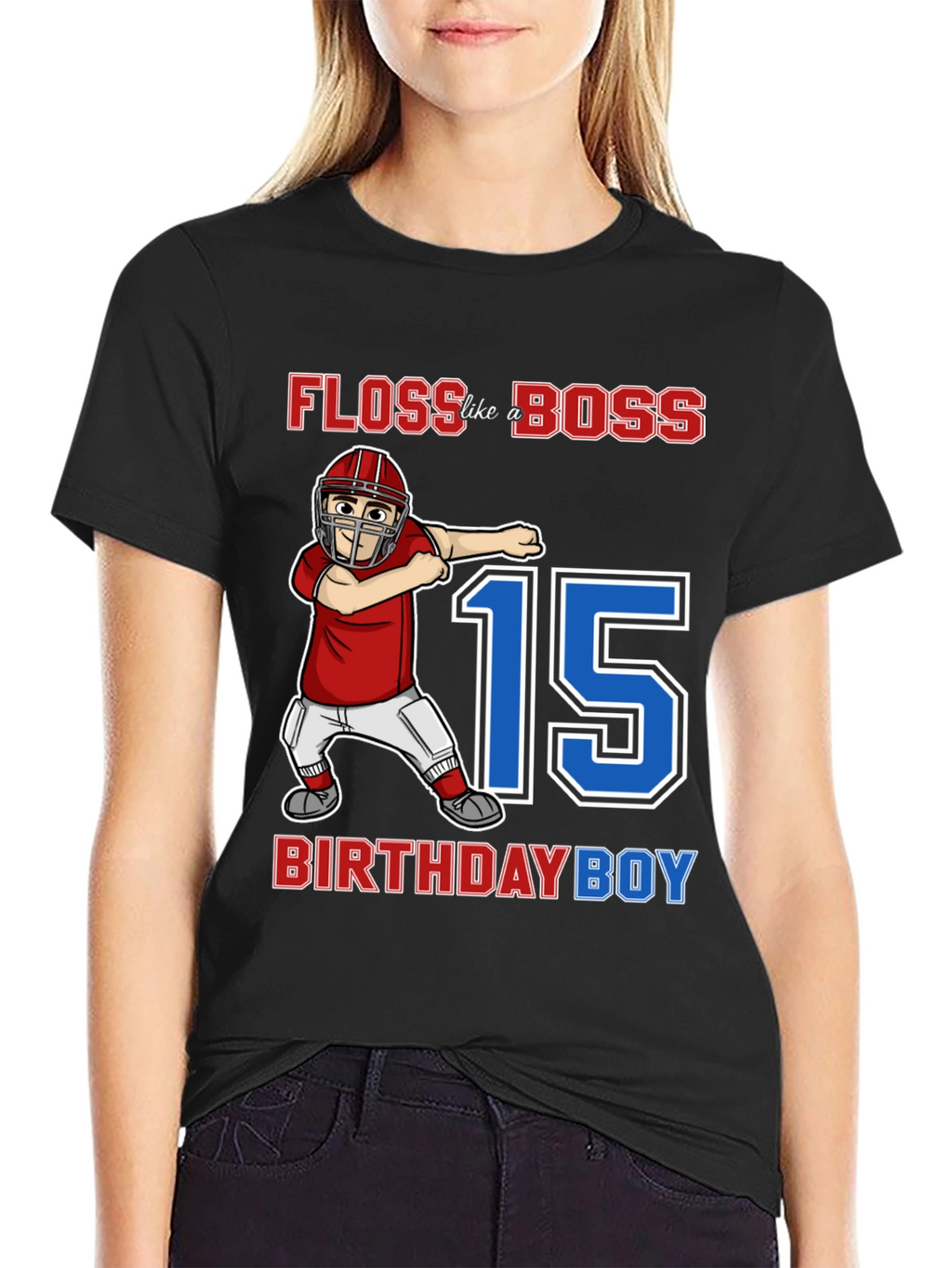 Camiseta Cumpleaños Niño Futbol 15 Años