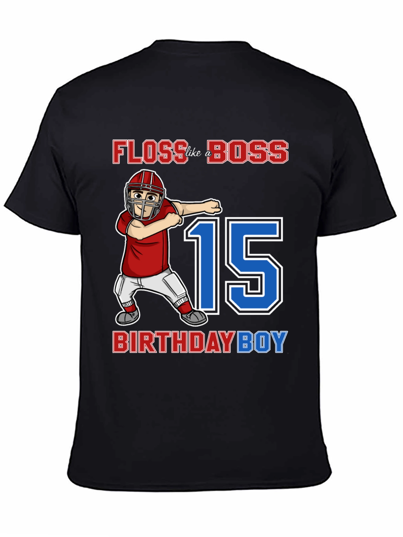 Camiseta Cumpleaños Niño Futbol 15 Años
