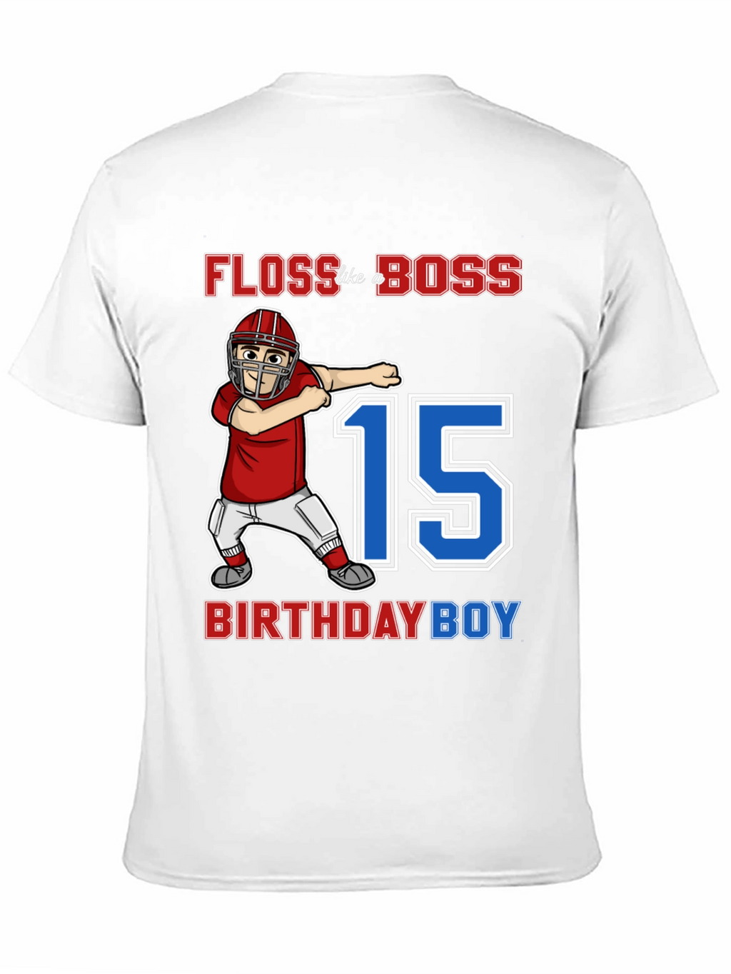 Camiseta Cumpleaños Niño Futbol 15 Años