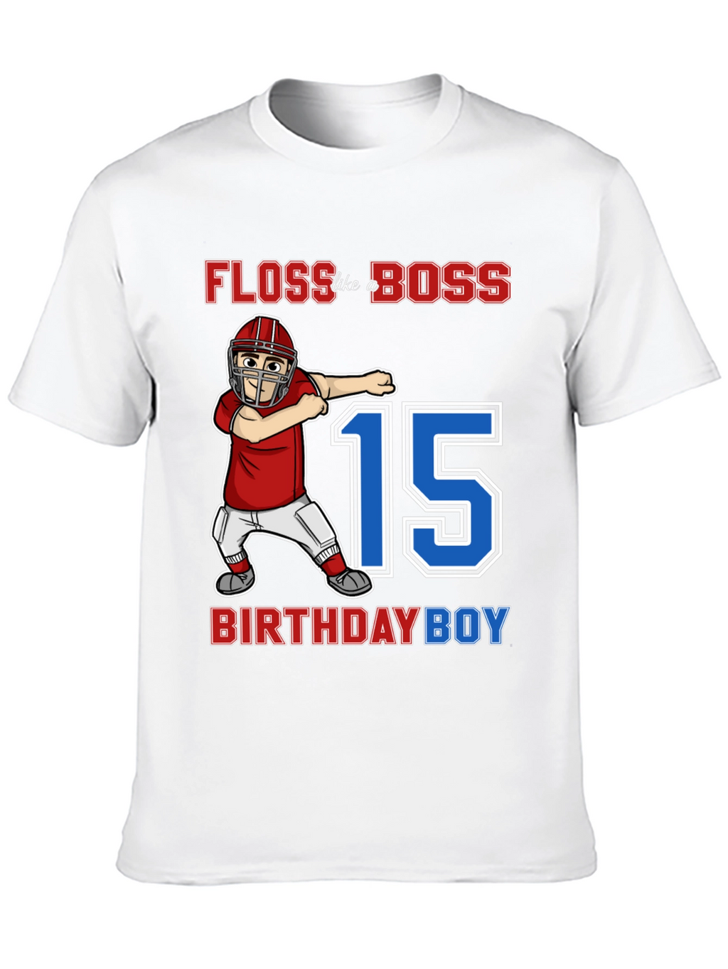 Camiseta Cumpleaños Niño Futbol 15 Años
