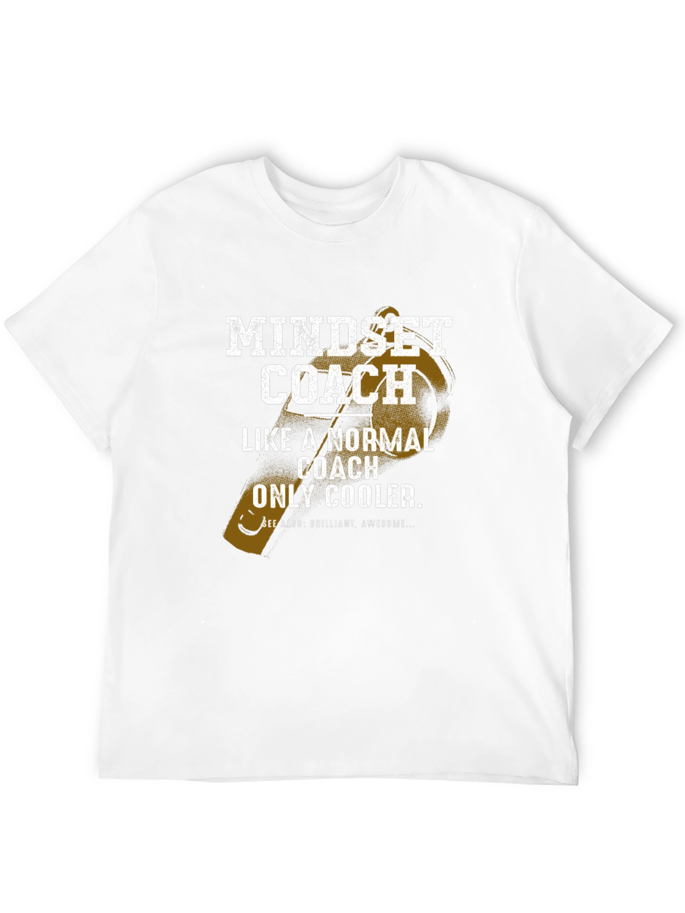 Camiseta Coach Mentalidad: Normal pero más genial