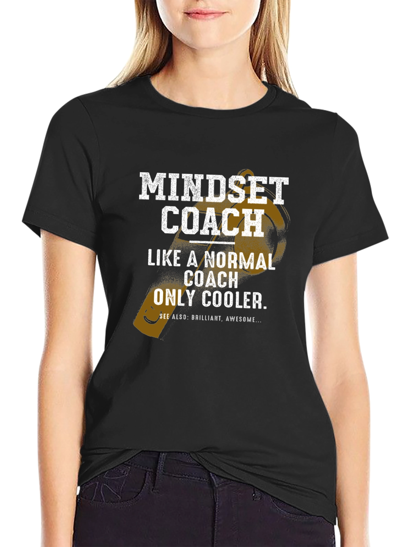 Camiseta Coach Mentalidad: Normal pero más genial