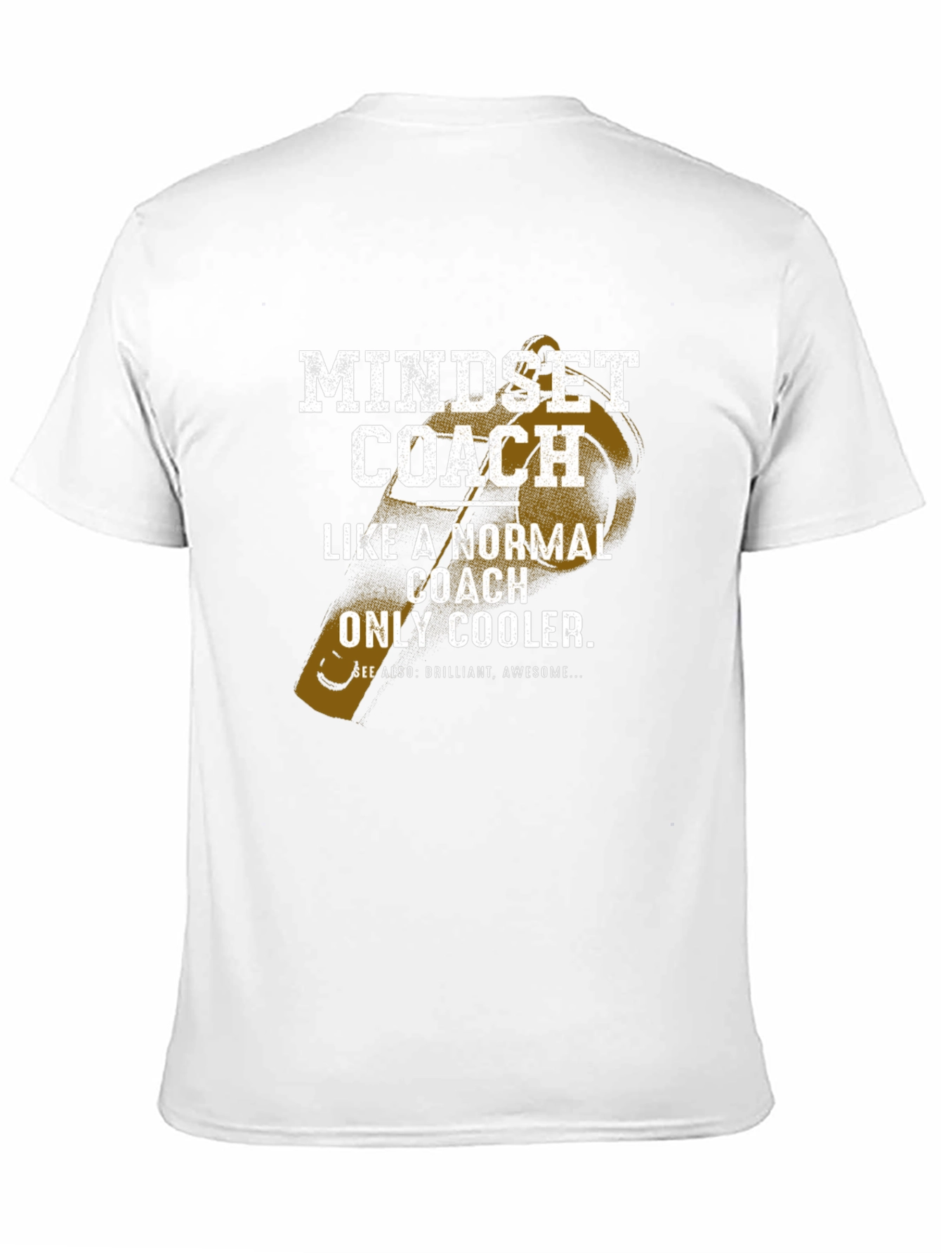 Camiseta Coach Mentalidad: Normal pero más genial