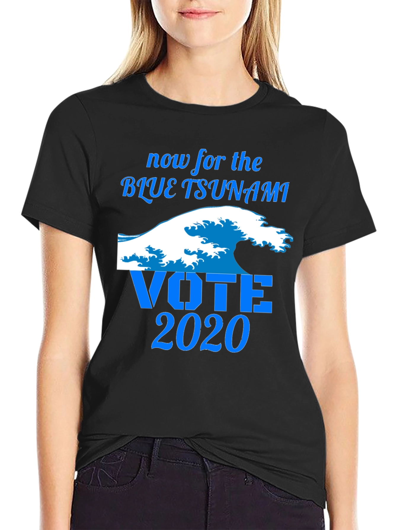 Camiseta Blue Tsunami Vote 2020 - ¡Expresa tu Opinión!