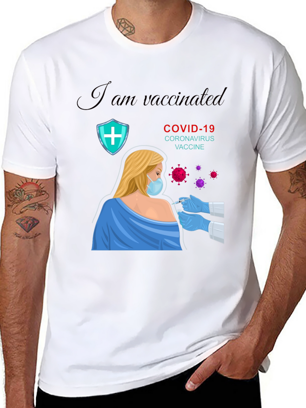 Camiseta Estoy Vacunado: Protección y Conciencia