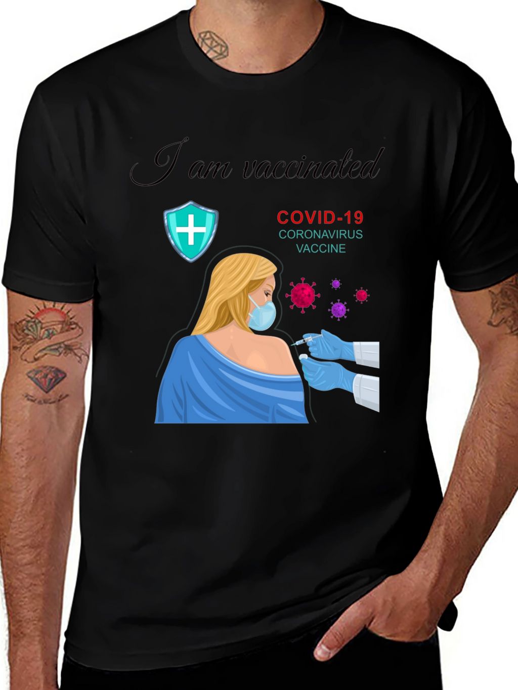 Camiseta Estoy Vacunado: Protección y Conciencia