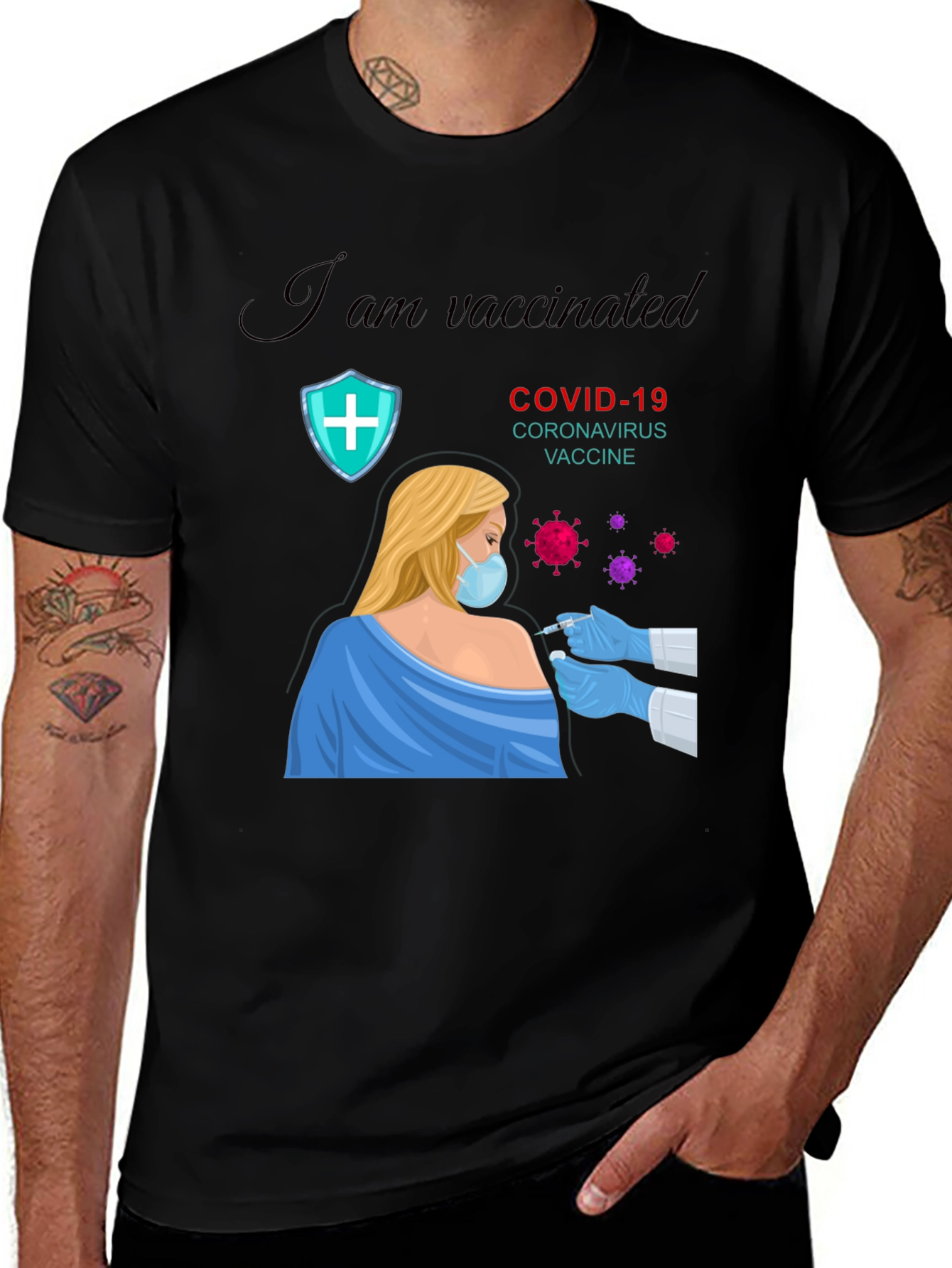 Camiseta Estoy Vacunado: Protección y Conciencia