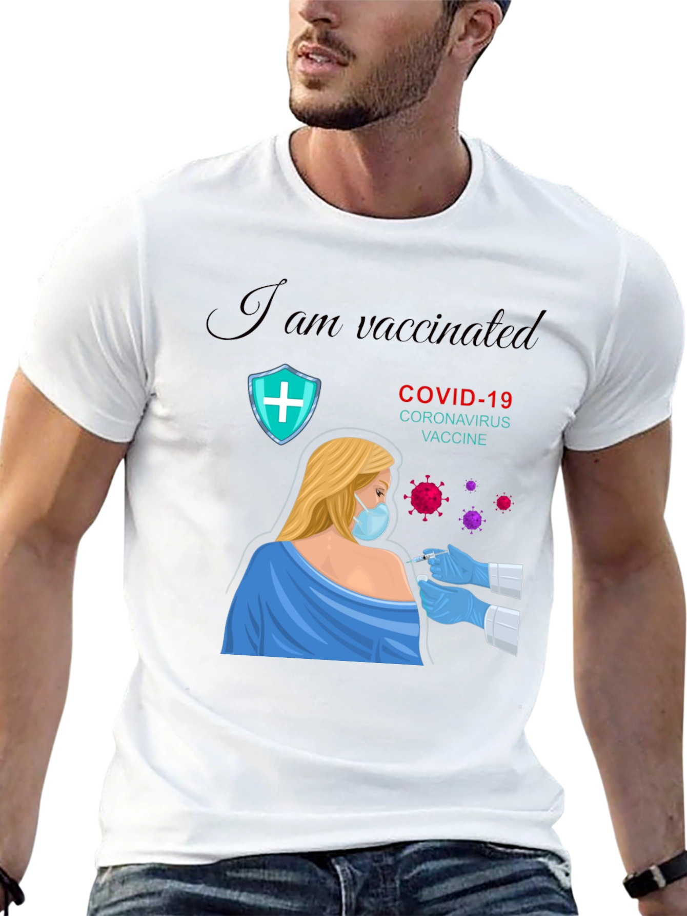 Camiseta Estoy Vacunado: Protección y Conciencia