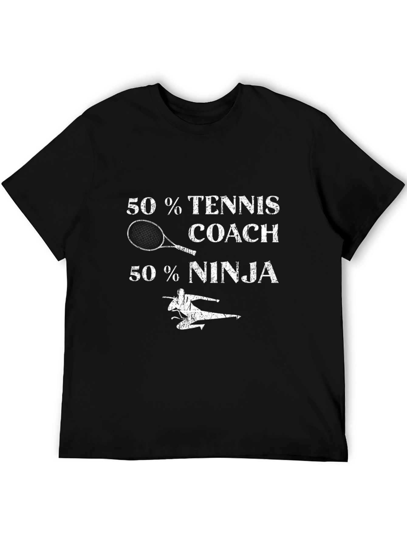 Camiseta Hombre 50% Tenis Coach 50% Ninja
