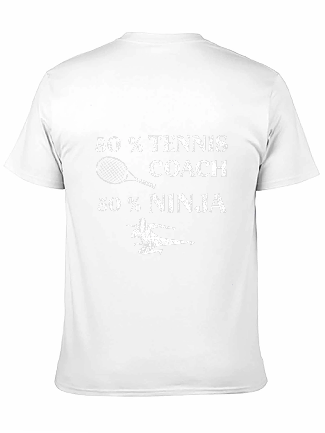 Camiseta Hombre 50% Tenis Coach 50% Ninja