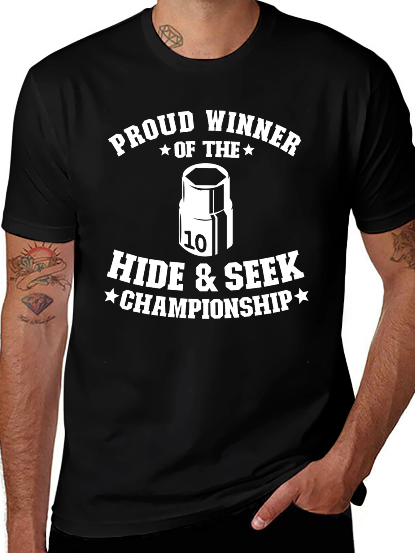 Camiseta Campeón Escondite