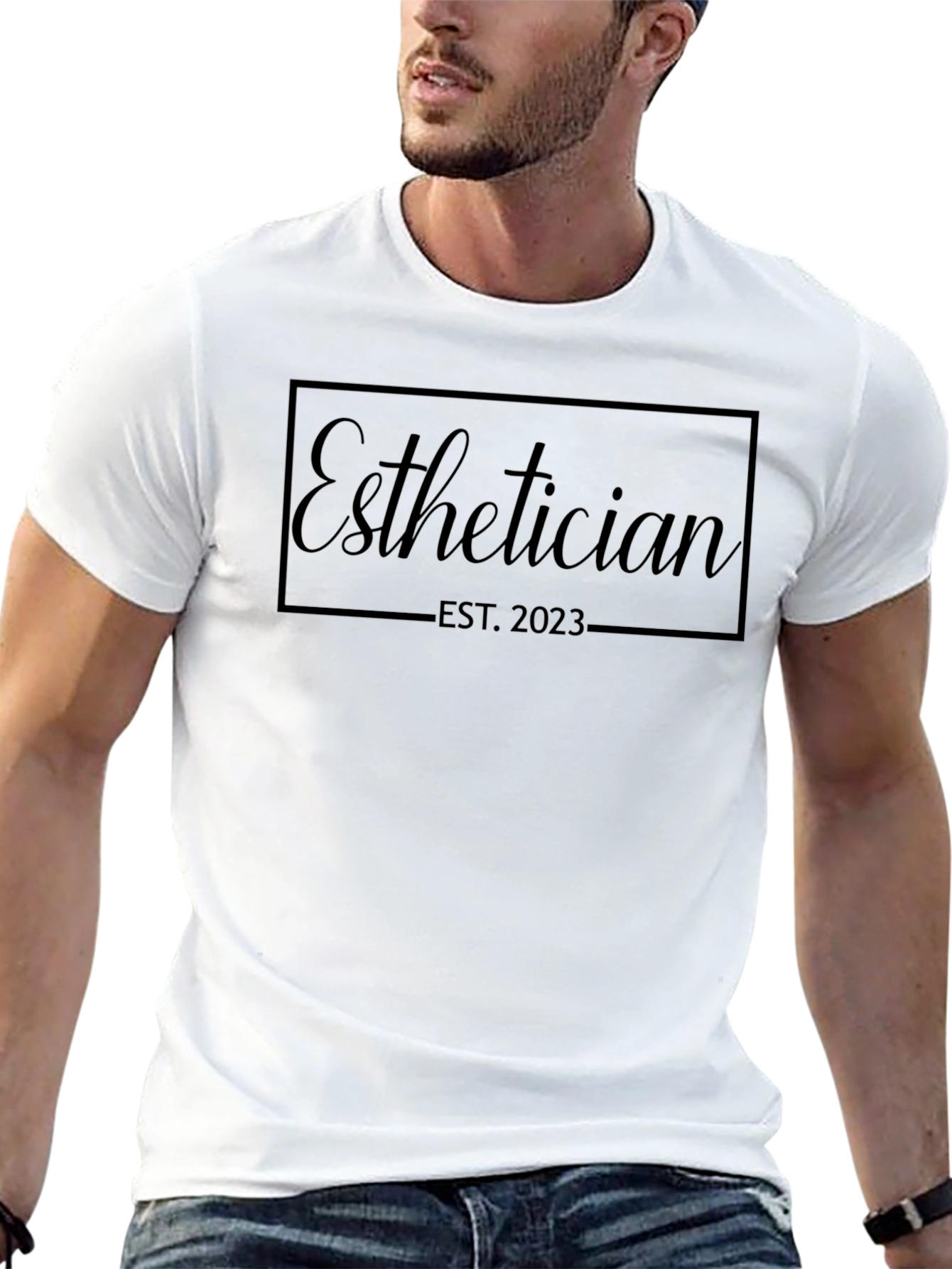 Camiseta Esteticista EST. 2023 - Diseño Casual y Elegante