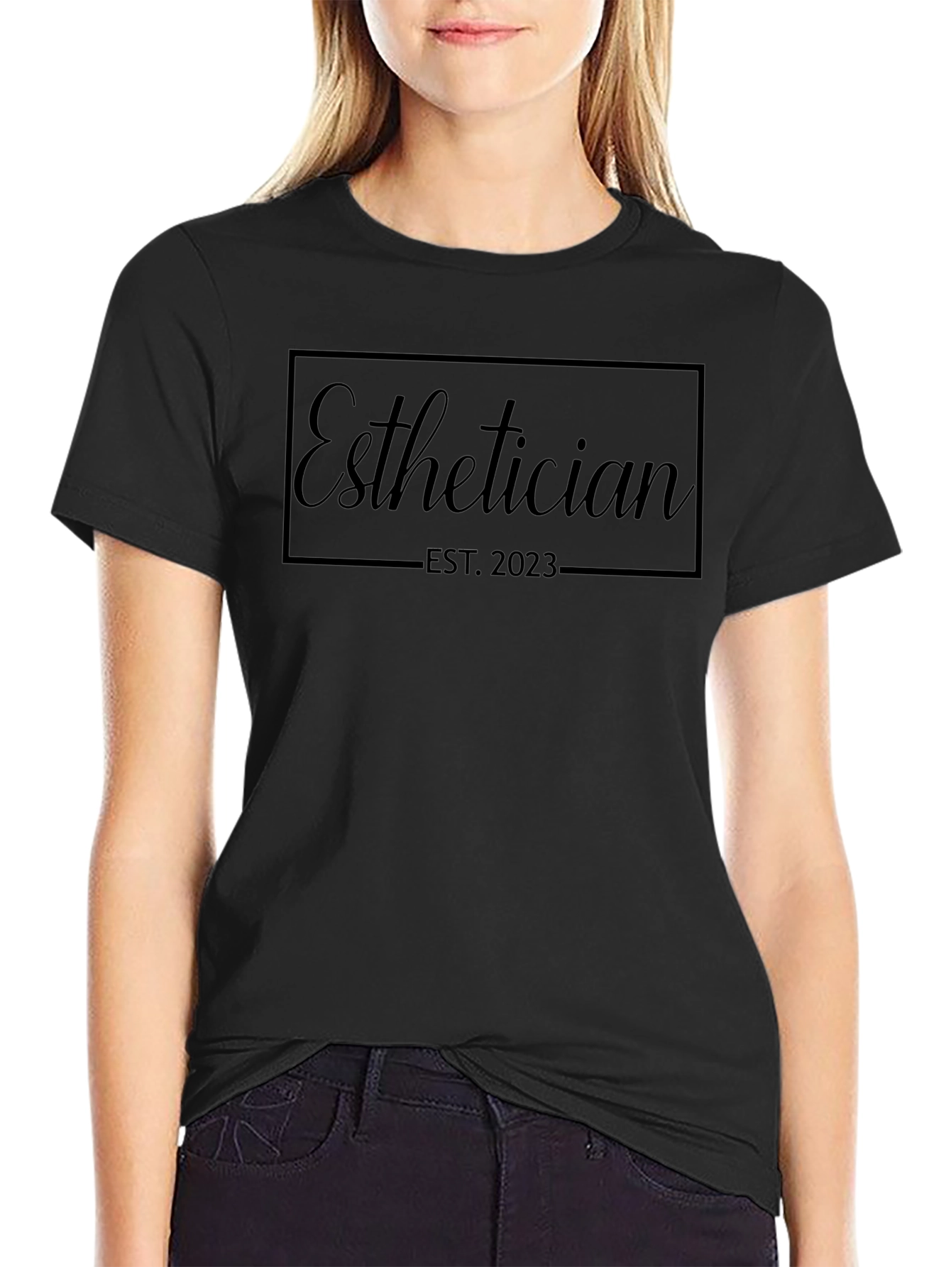 Camiseta Esteticista EST. 2023 - Diseño Casual y Elegante