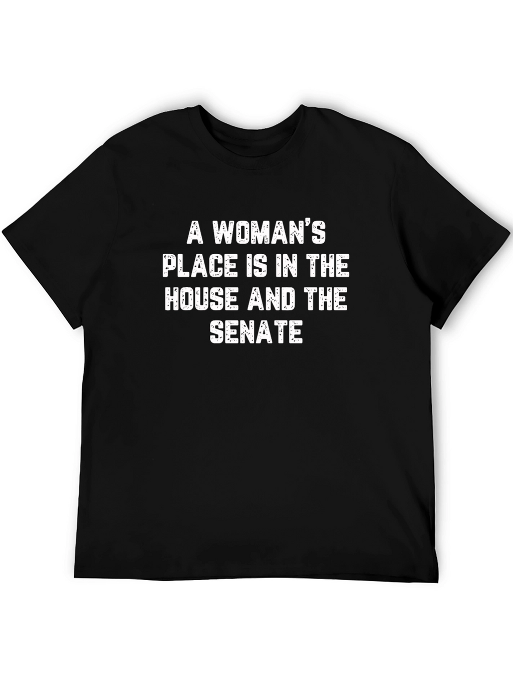 Camiseta con mensaje feminista para la mujer