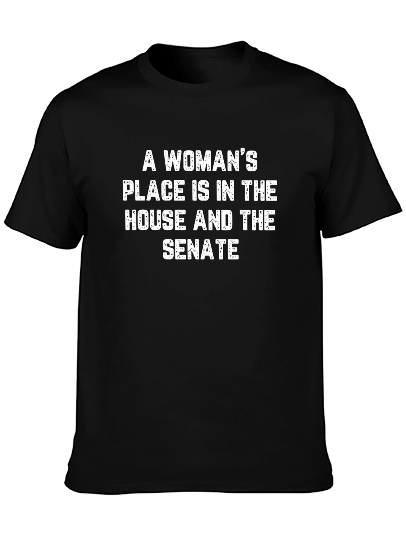 Camiseta con mensaje feminista para la mujer