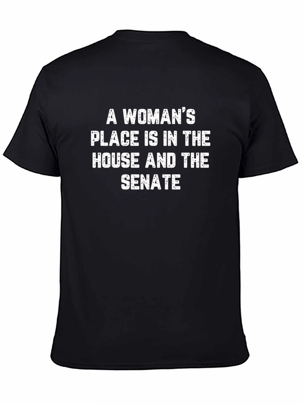 Camiseta con mensaje feminista para la mujer