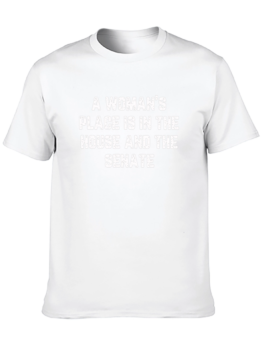 Camiseta con mensaje feminista para la mujer