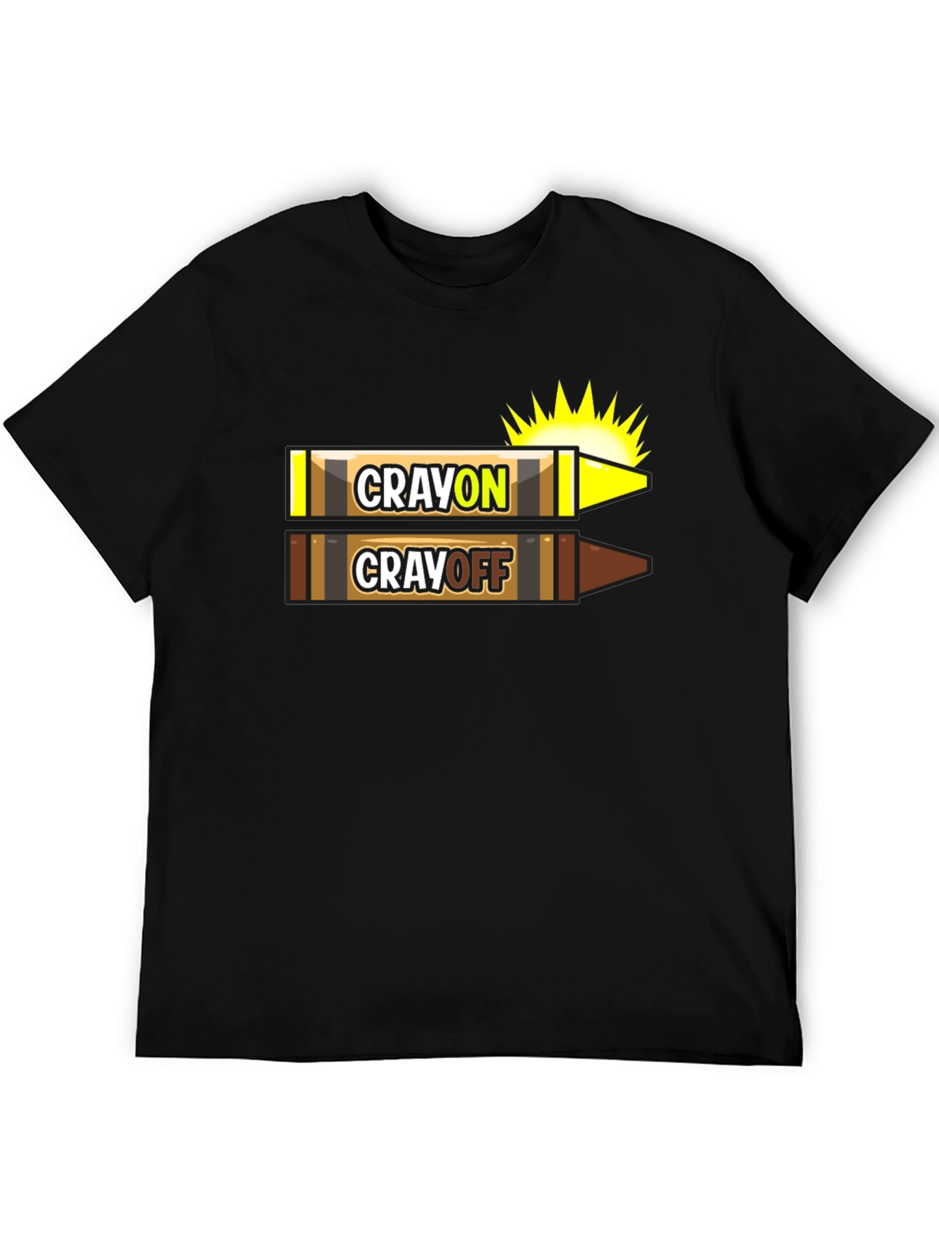 Camiseta CRAYON CRAYOFF Divertida para Artistas