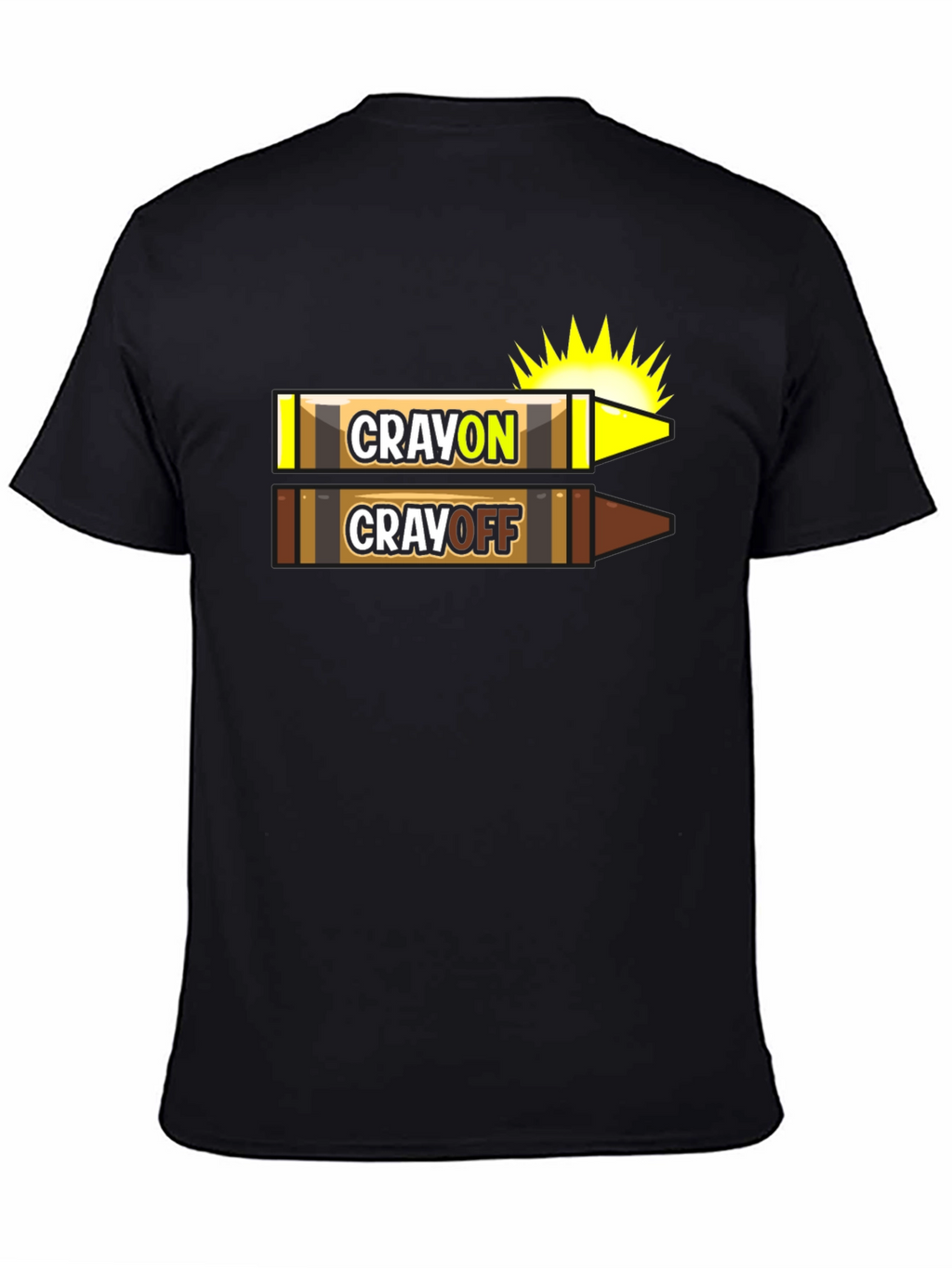 Camiseta CRAYON CRAYOFF Divertida para Artistas