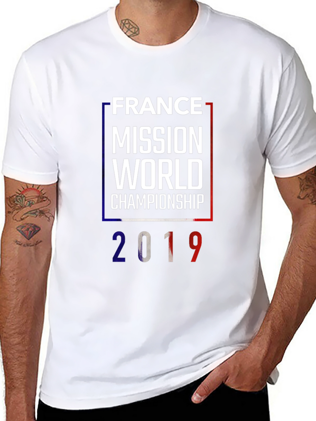 Camiseta Francia Mission World Championship 2019