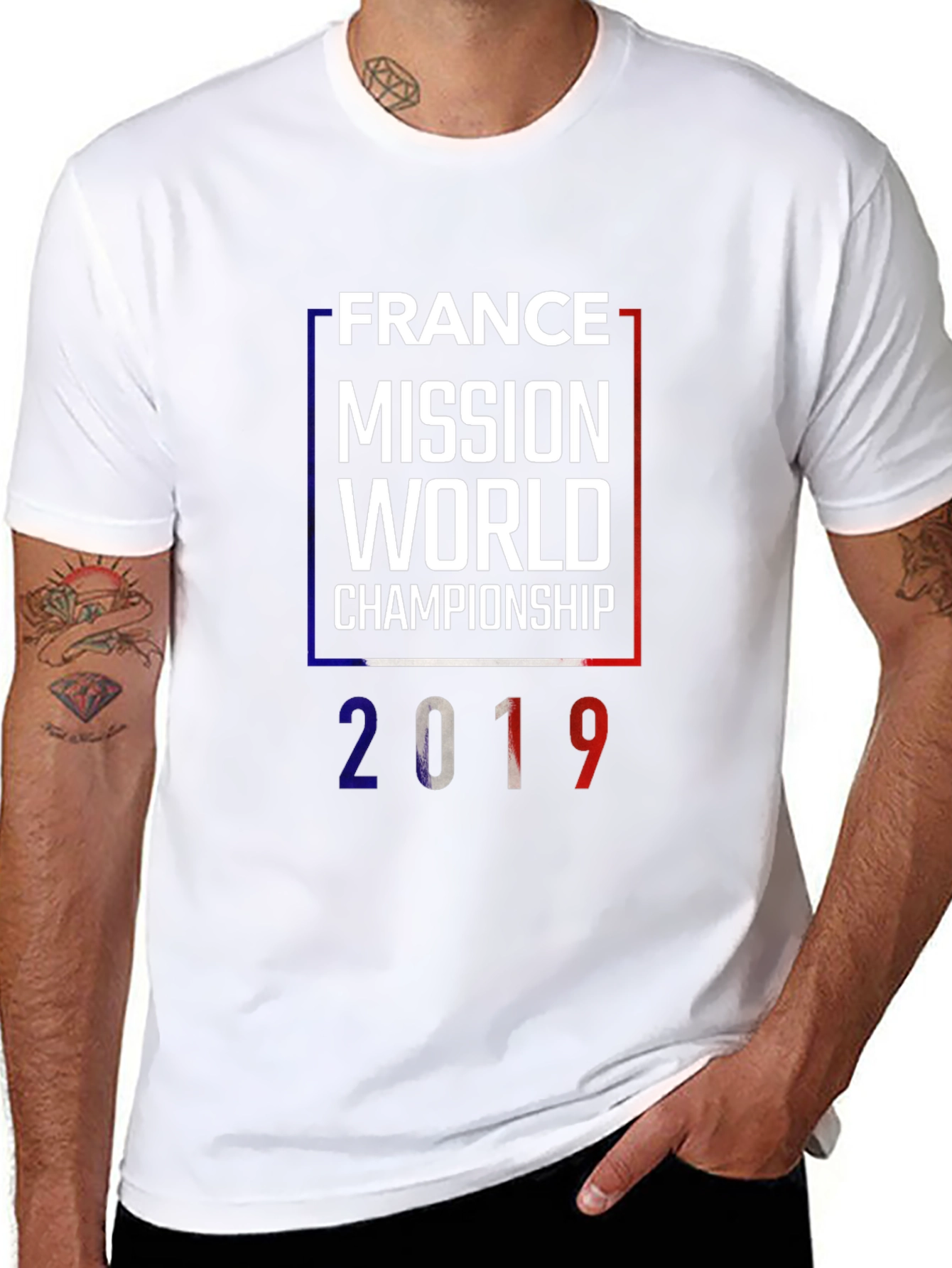 Camiseta Francia Mission World Championship 2019