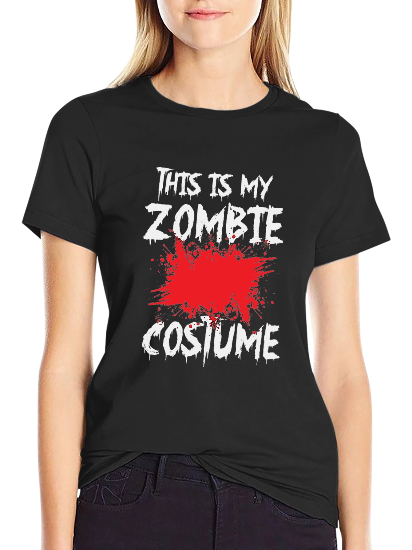 Camiseta Disfraz Zombie Halloween - ¡Sangrienta y Divertida!