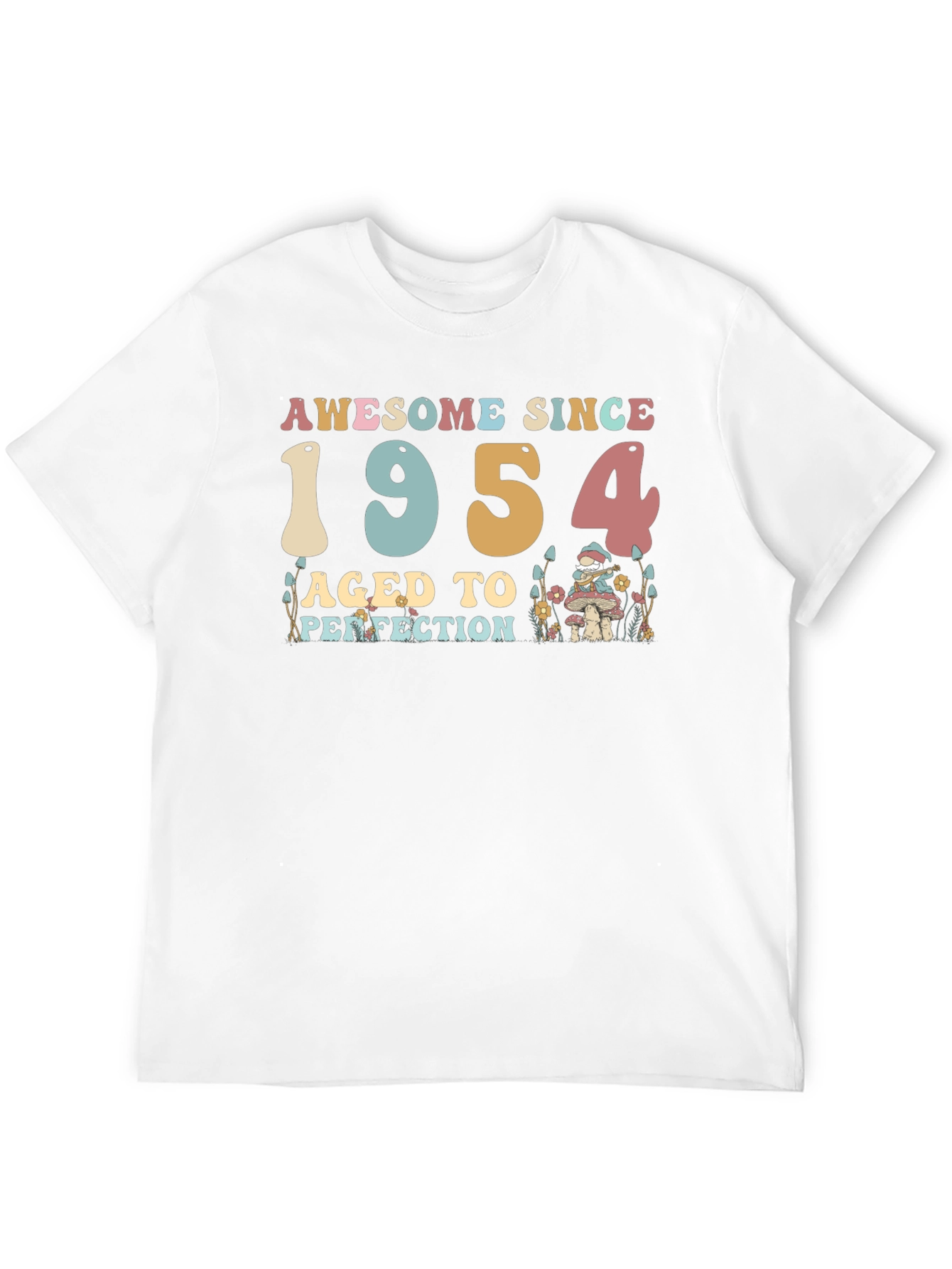 Camiseta Awesome Since 1954: Un Regalo de Cumpleaños Genial