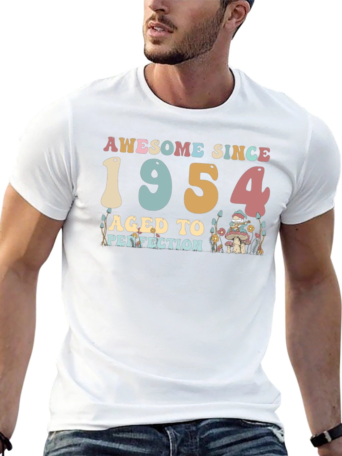 Camiseta Awesome Since 1954: Un Regalo de Cumpleaños Genial