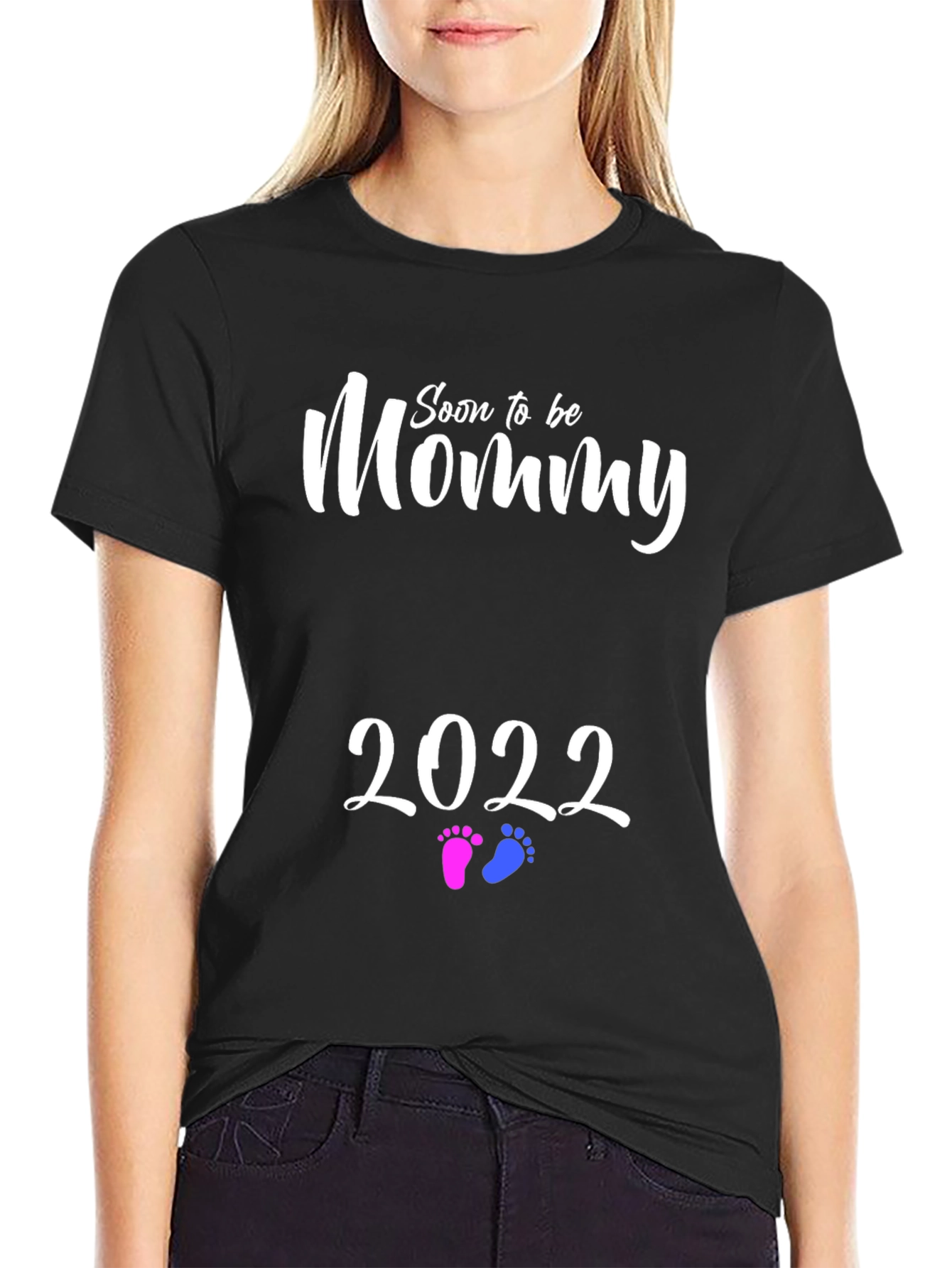 Camiseta de Embarazo Mommy To Be 2022