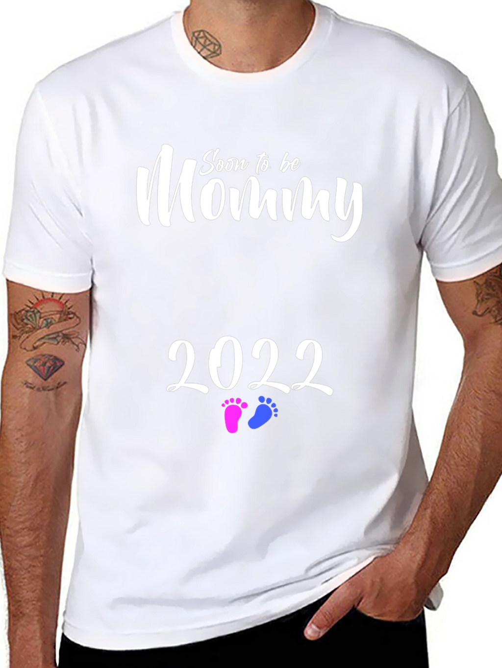 Camiseta de Embarazo Mommy To Be 2022