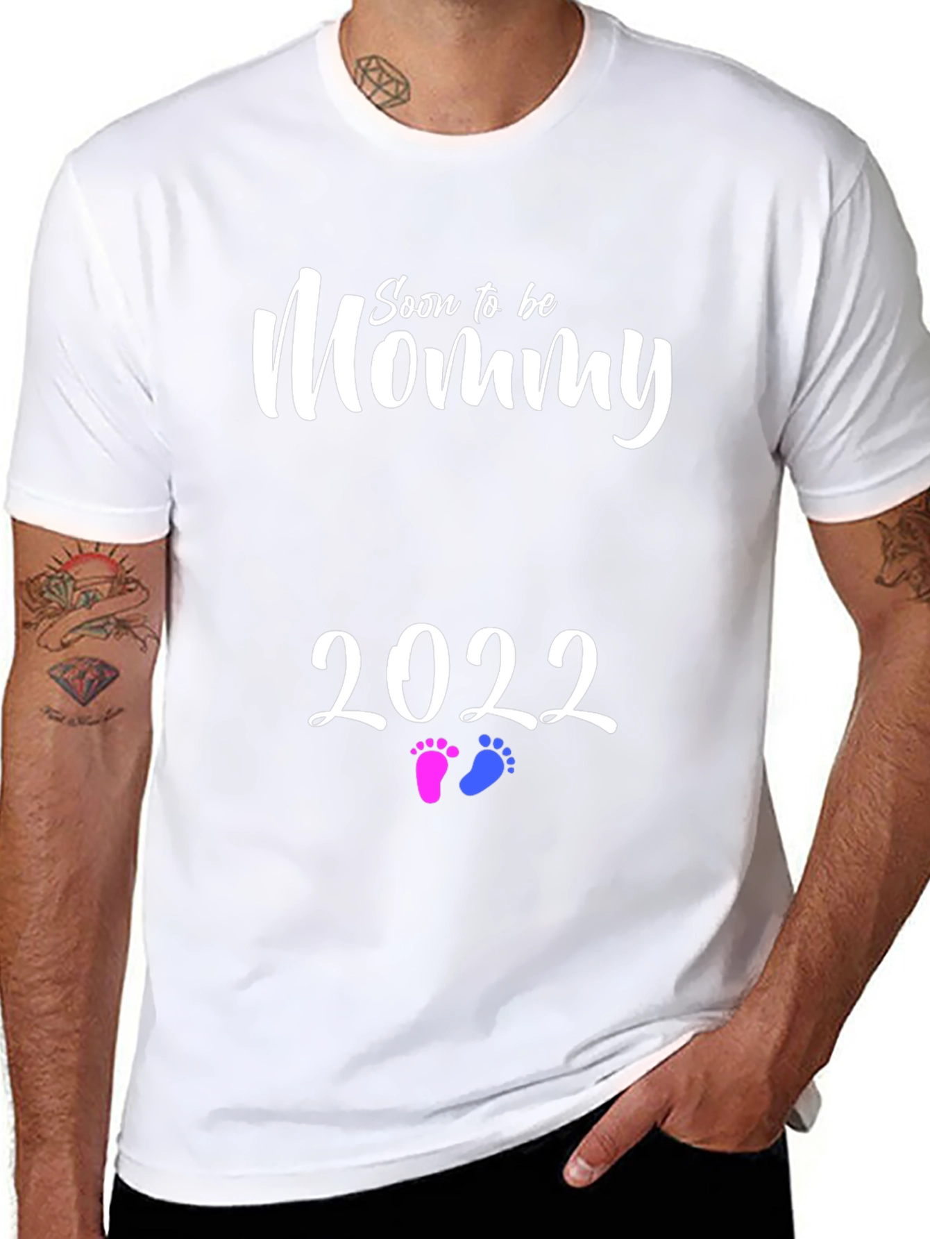 Camiseta de Embarazo Mommy To Be 2022