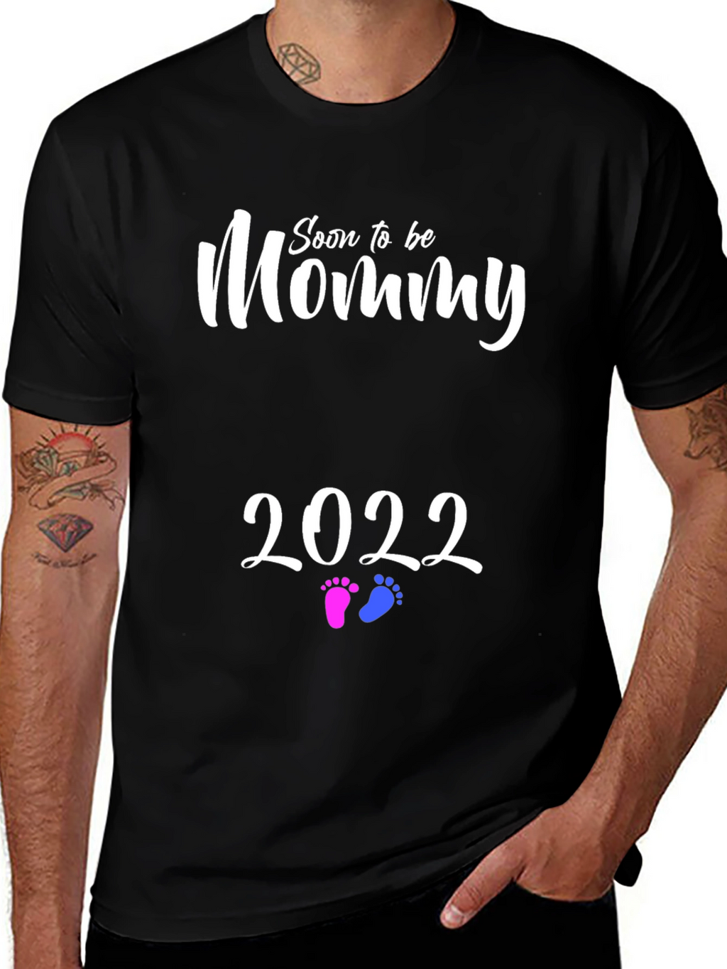 Camiseta de Embarazo Mommy To Be 2022