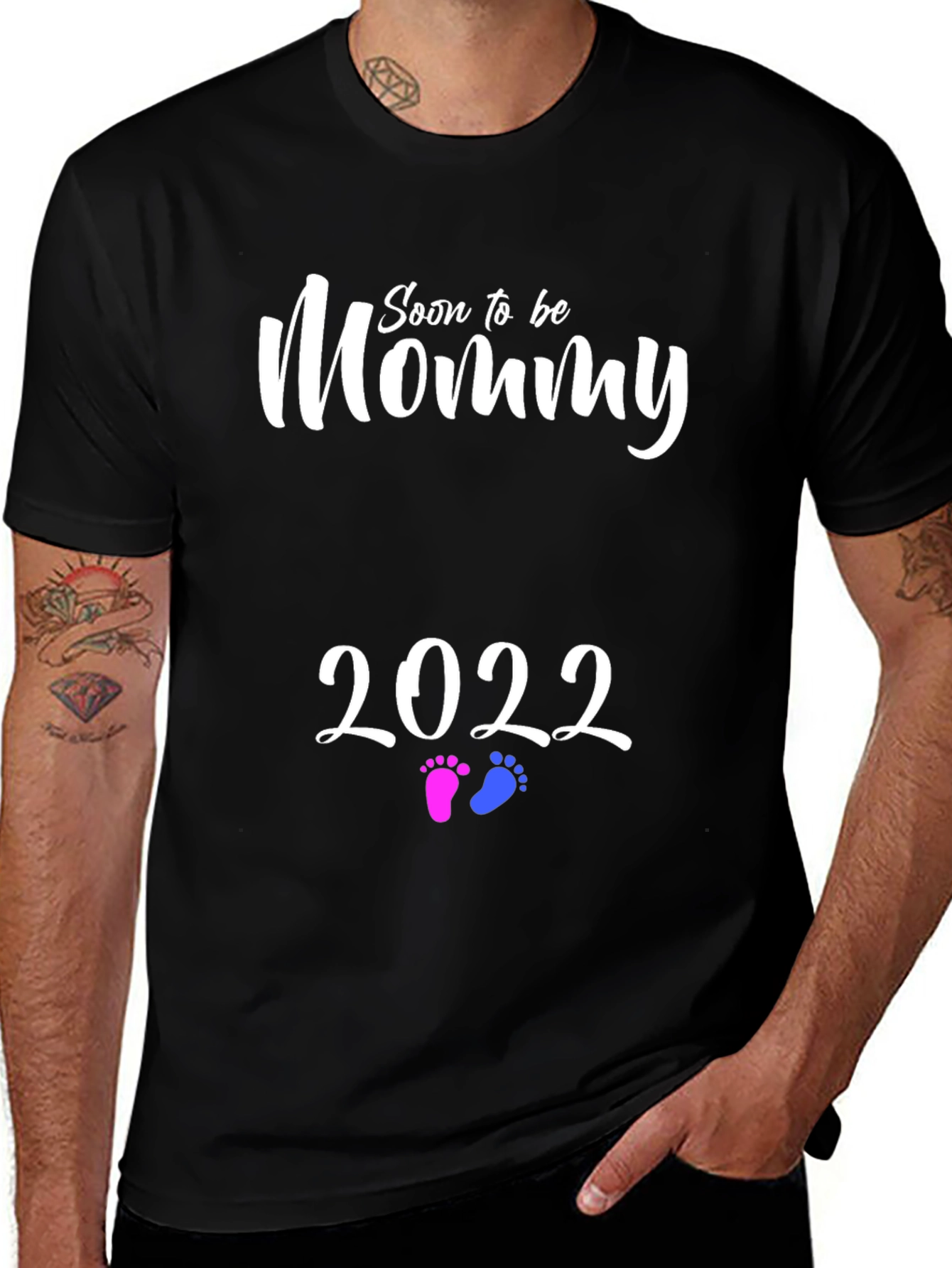 Camiseta de Embarazo Mommy To Be 2022