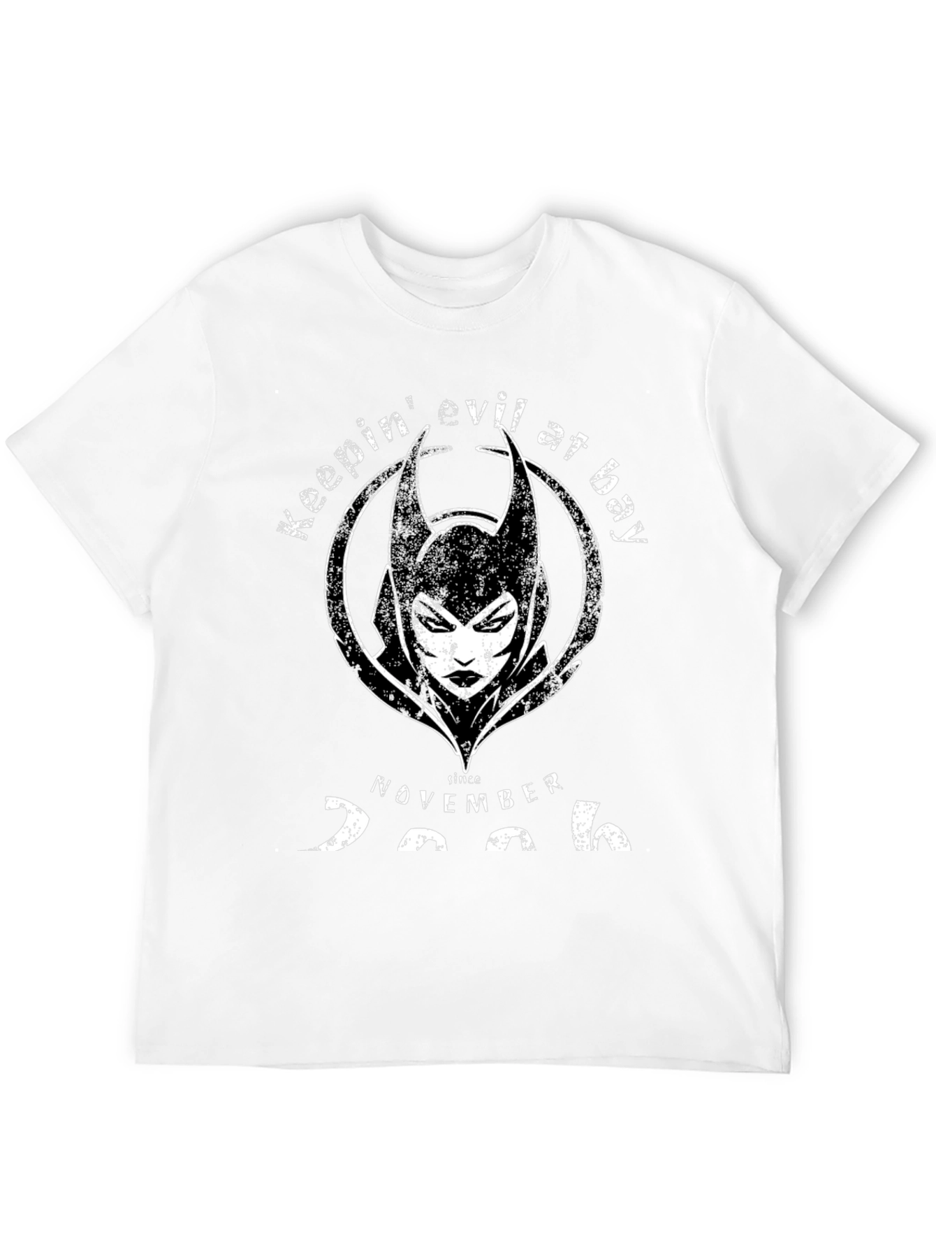 Camiseta Hombre Keepin Evil At Bay