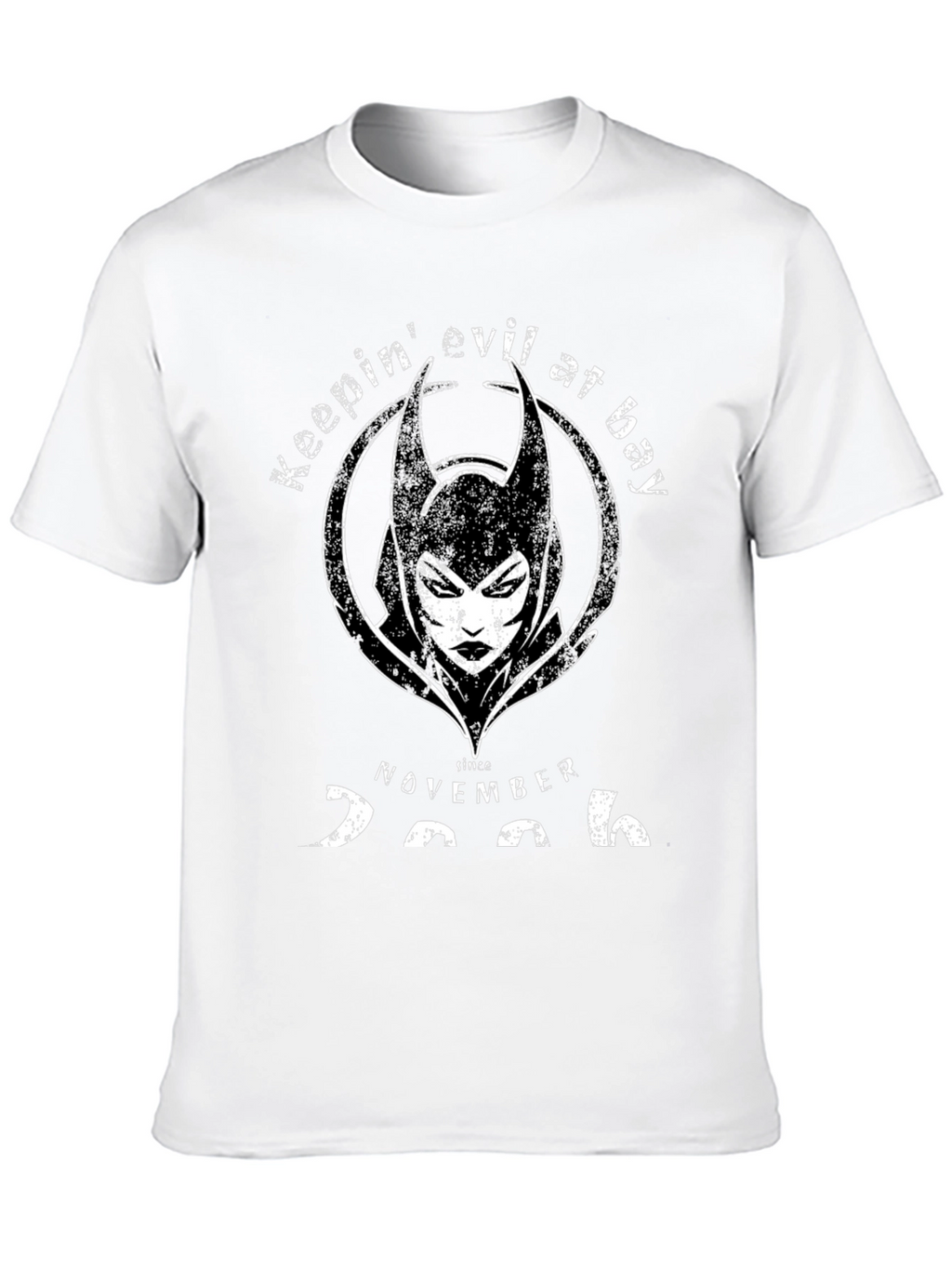Camiseta Hombre Keepin Evil At Bay