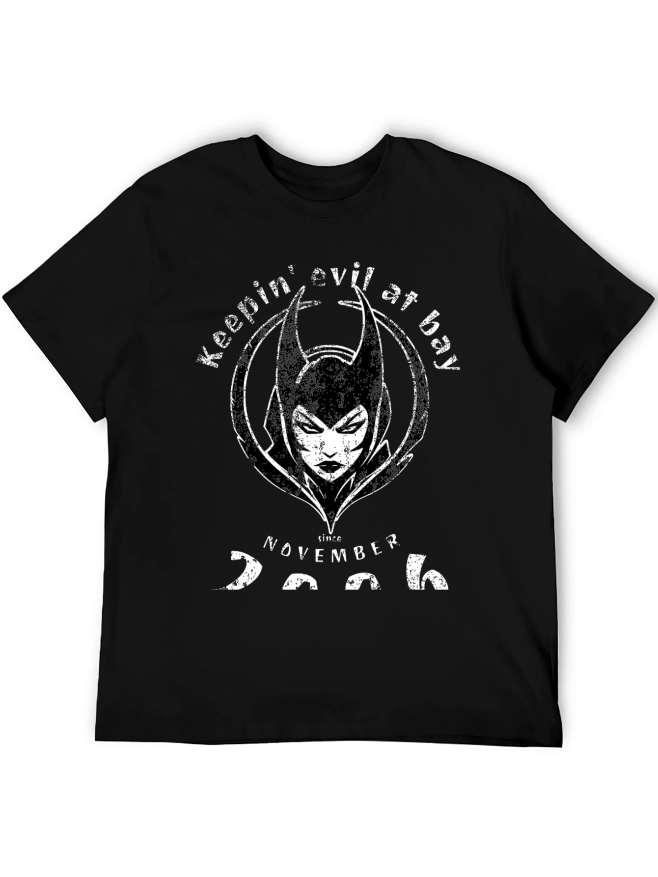 Camiseta Hombre Keepin Evil At Bay