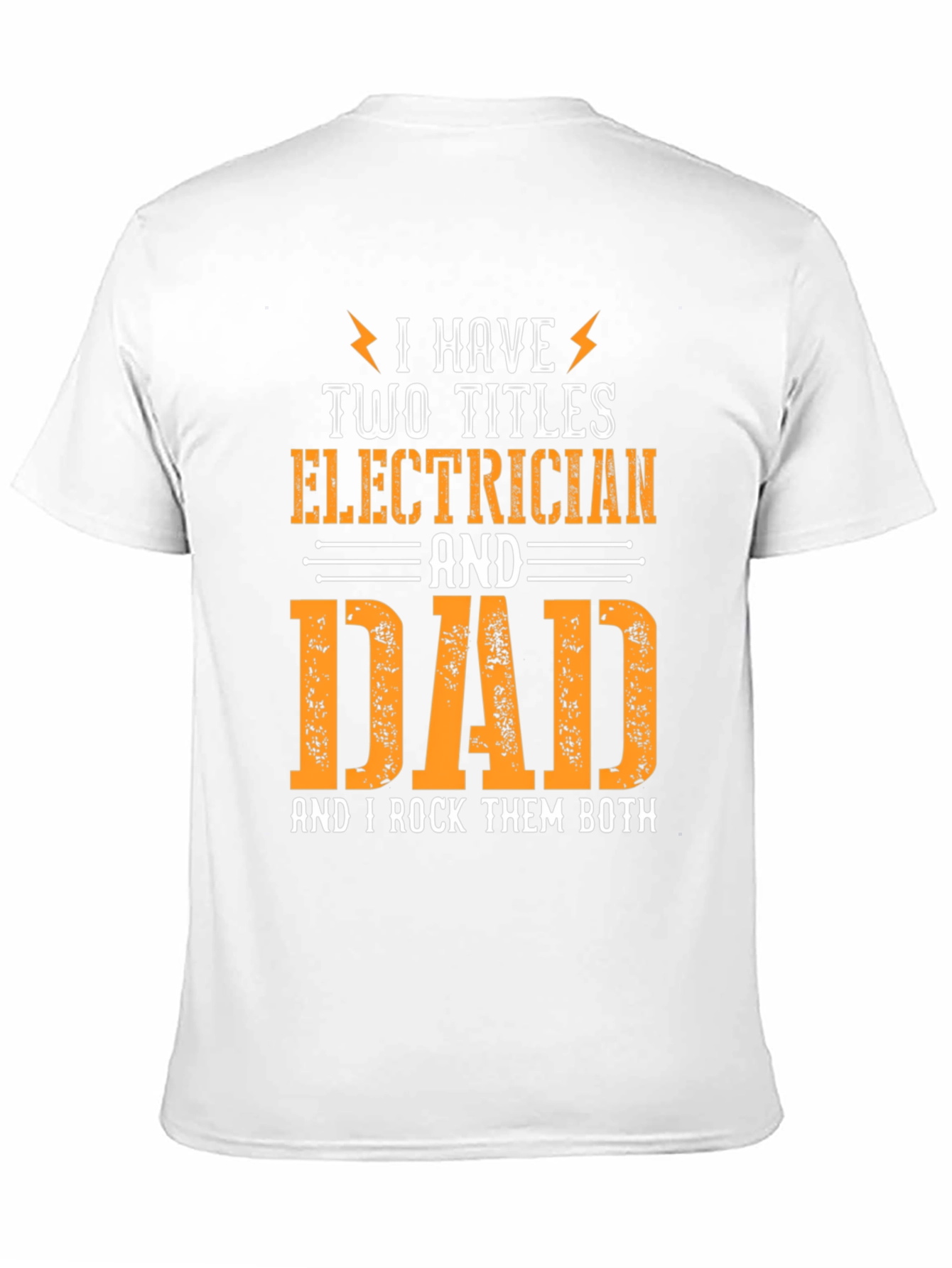 Camiseta Hombre Electricista y Papá - ¡Las Dos Cosas!