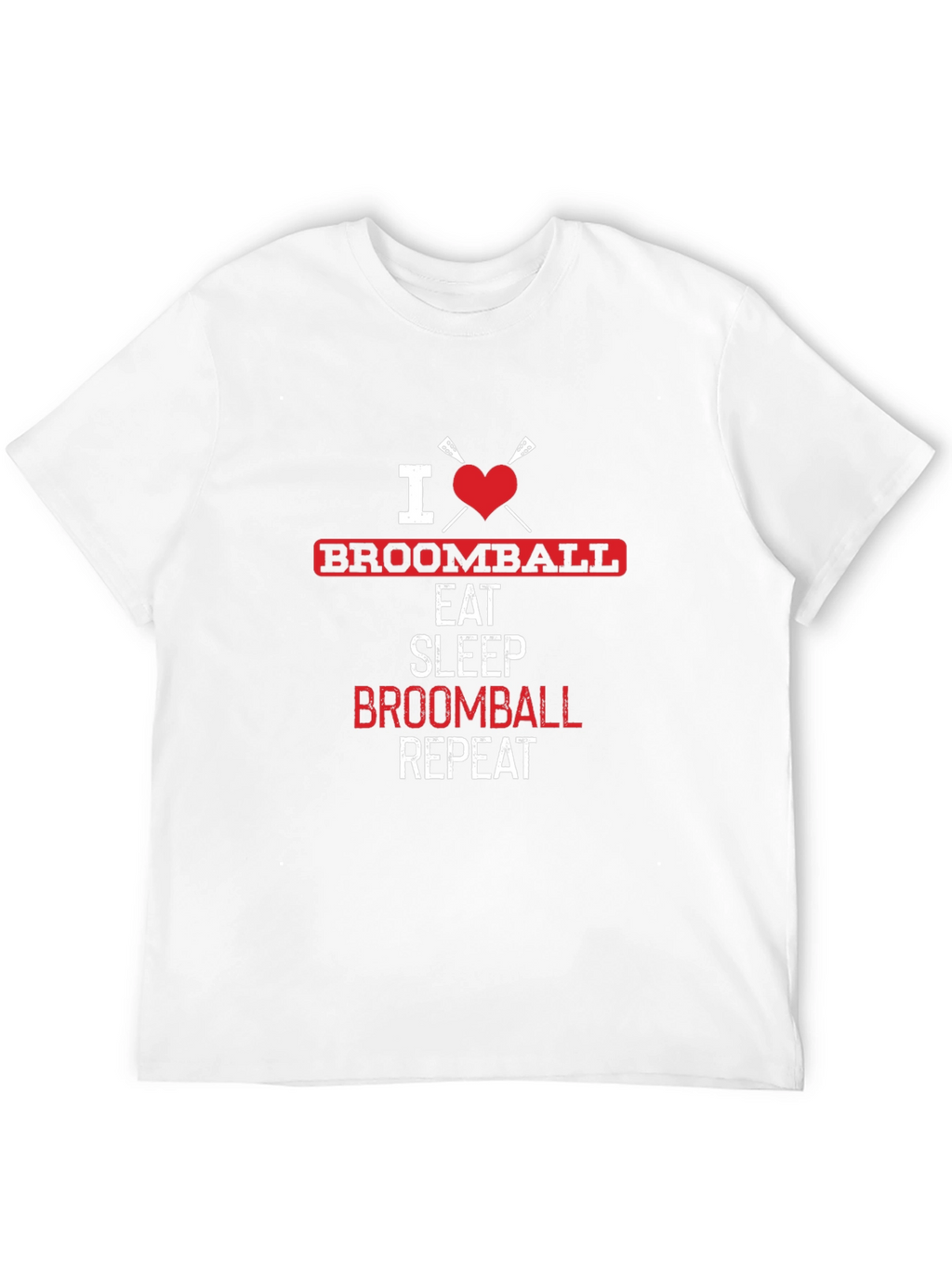 Camiseta Amo Broomball: Come Duerme Repite