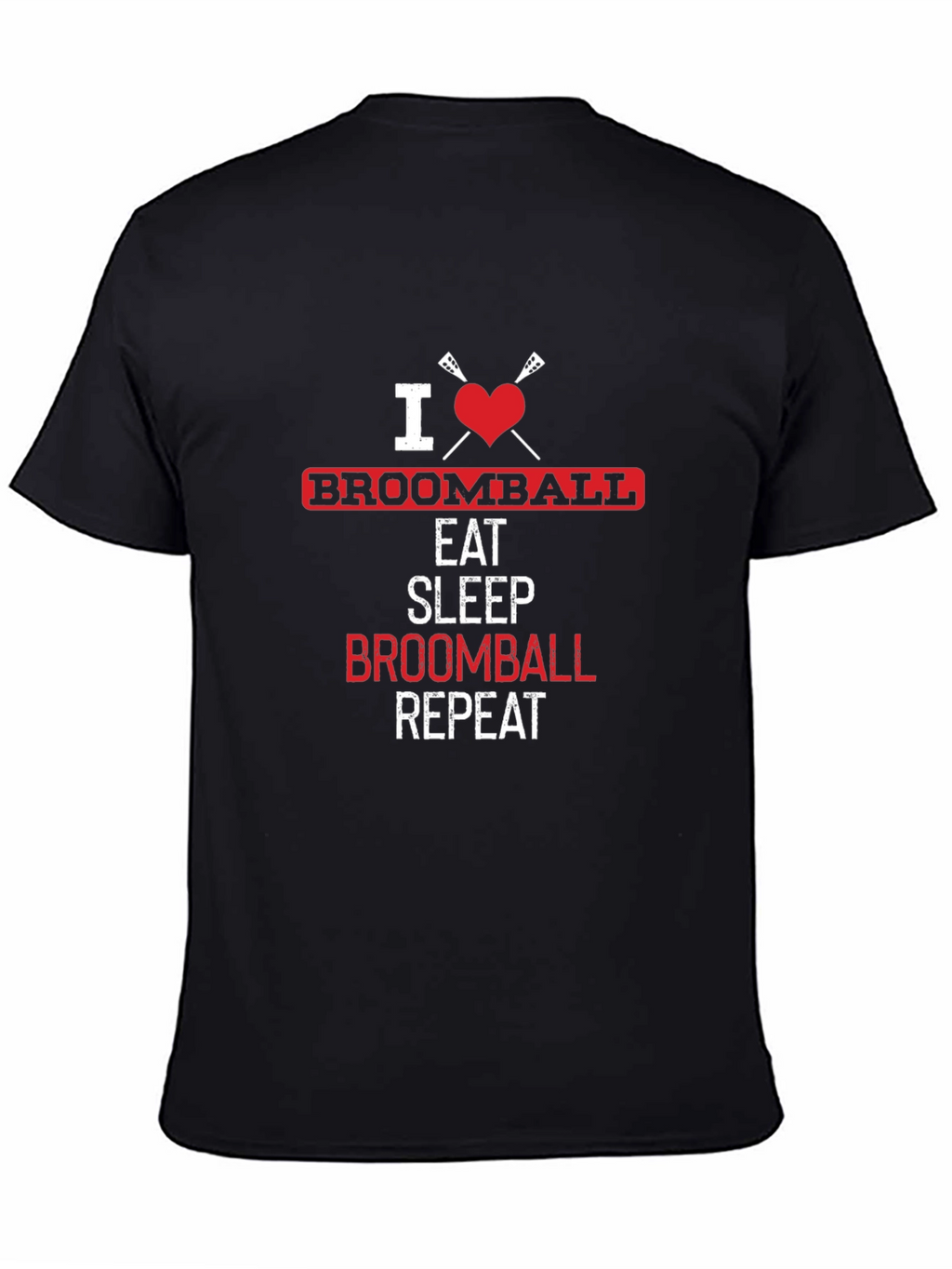 Camiseta Amo Broomball: Come Duerme Repite