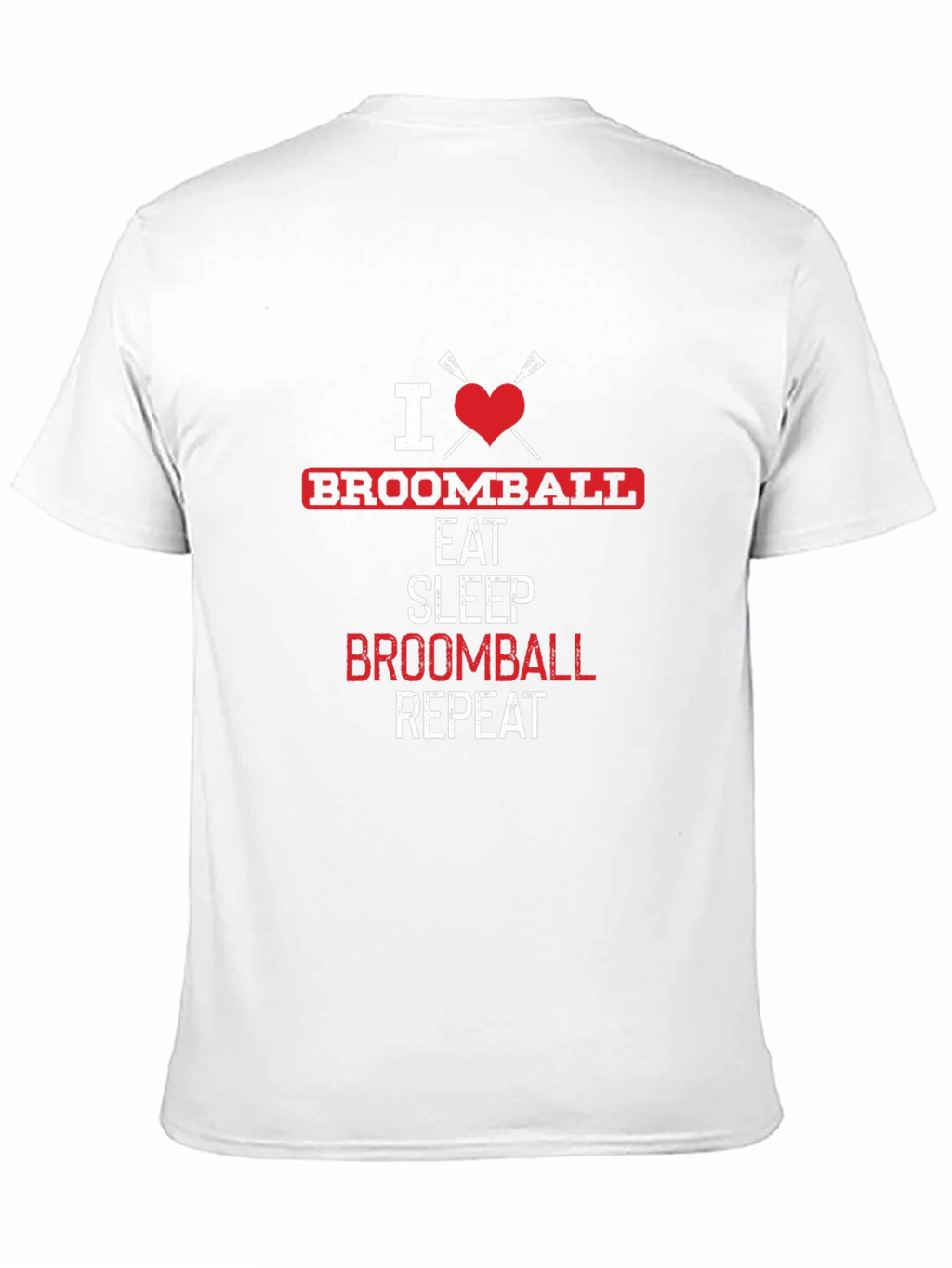 Camiseta Amo Broomball: Come Duerme Repite