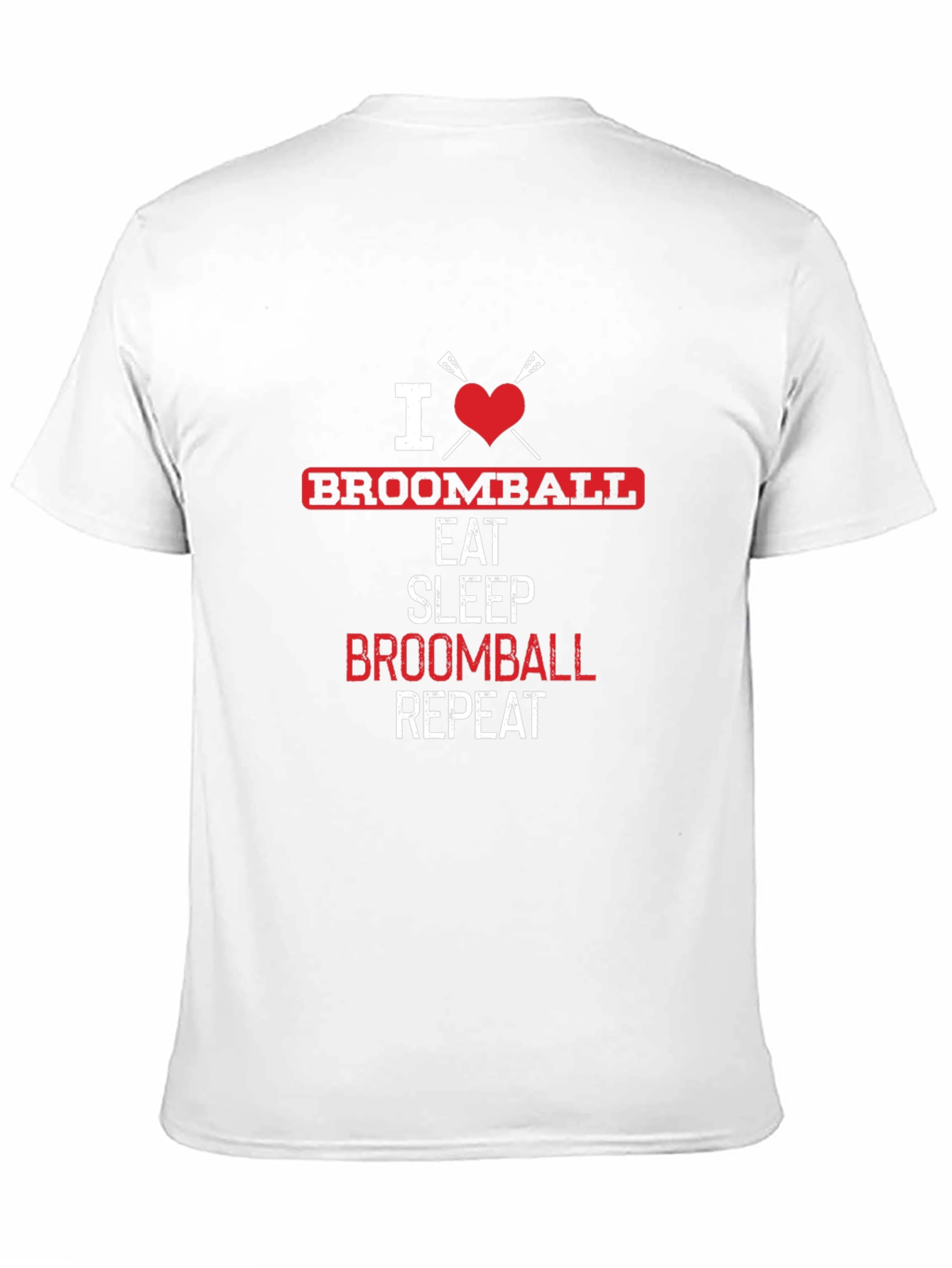 Camiseta Amo Broomball: Come Duerme Repite