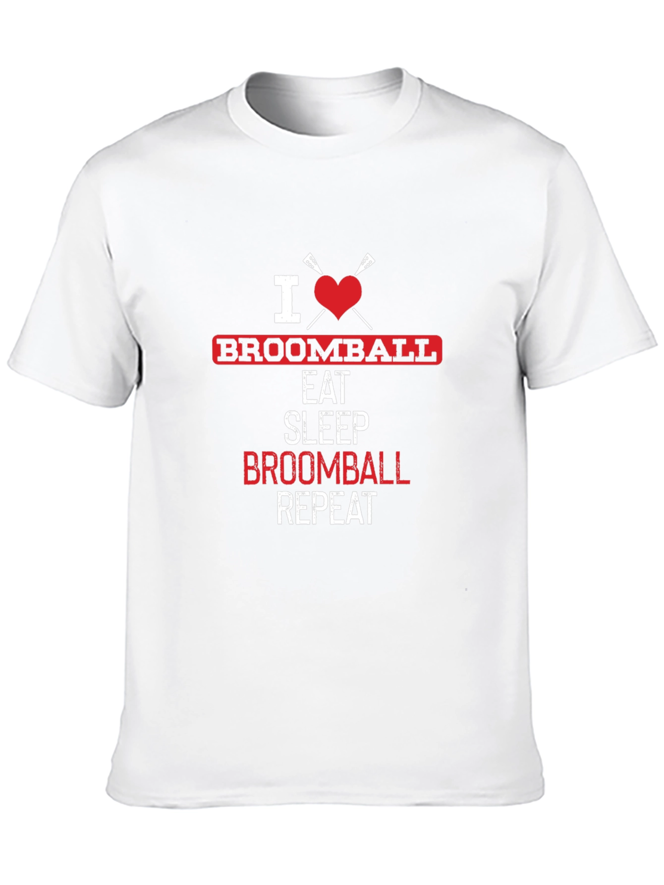 Camiseta Amo Broomball: Come Duerme Repite