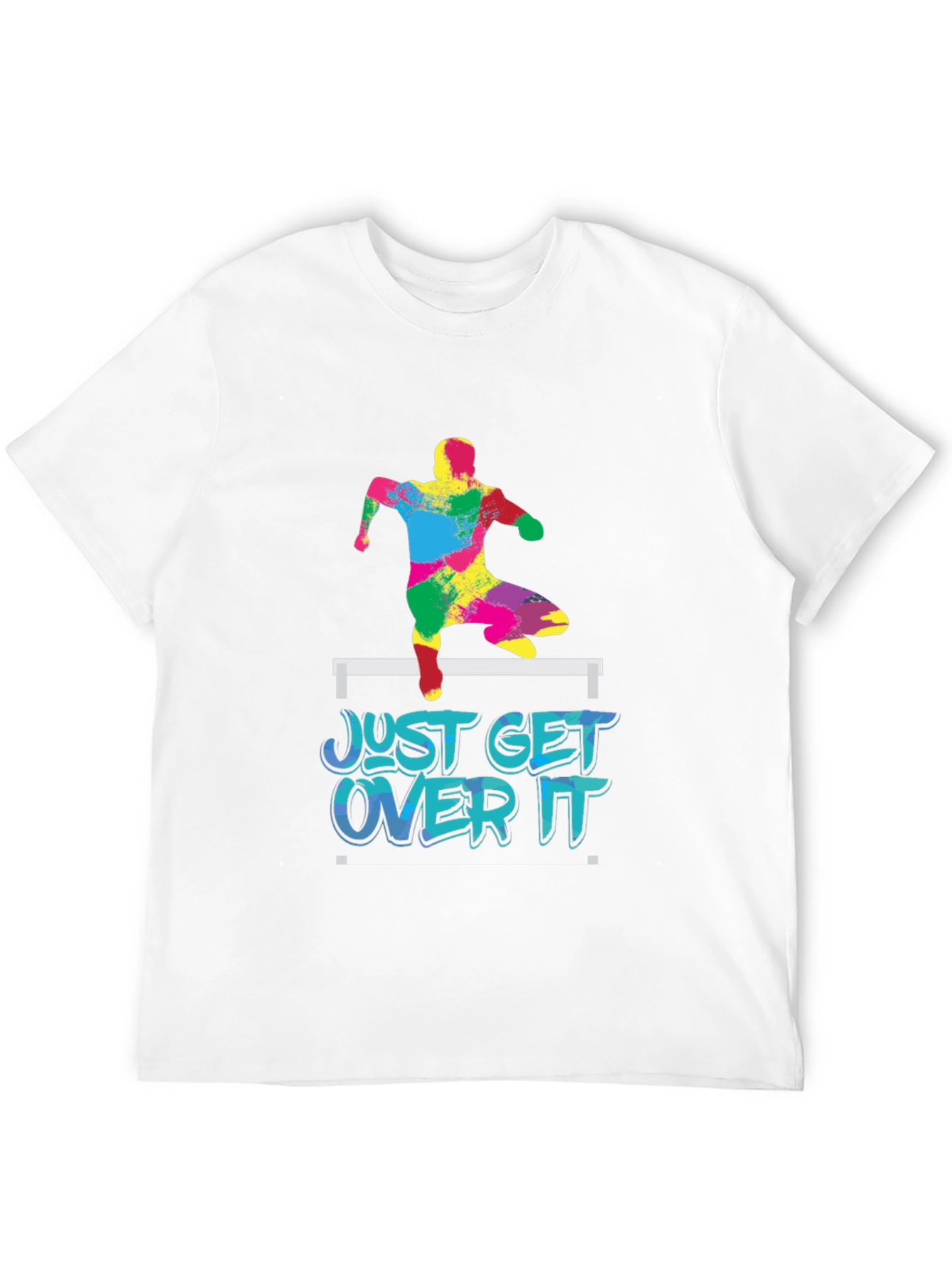 Camiseta Hombre Negra - Just Get Over It