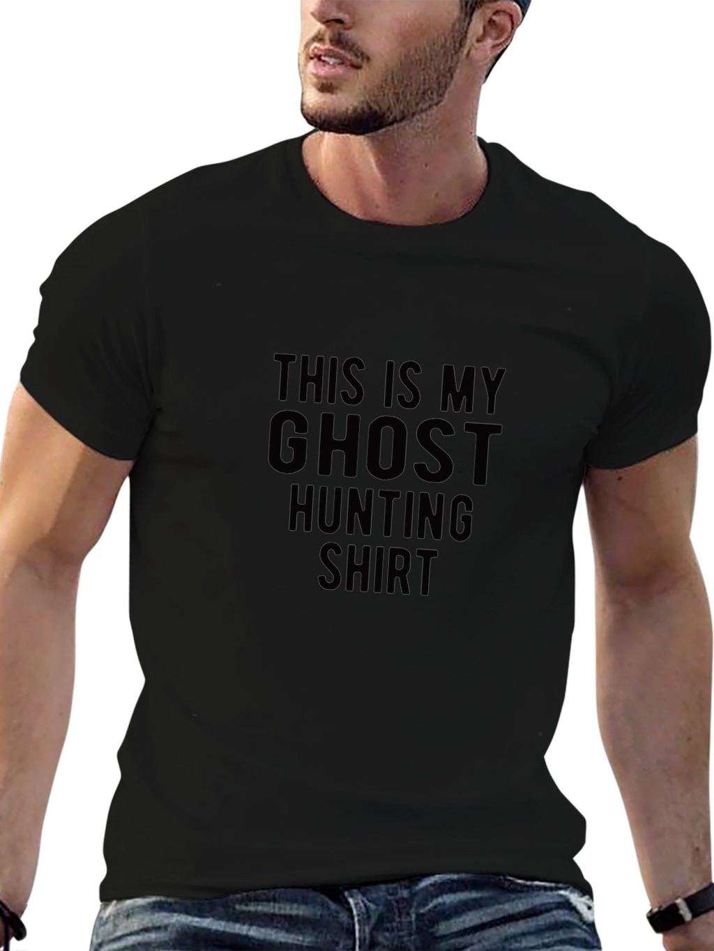 Camiseta Cazafantasmas Divertida para Hombre