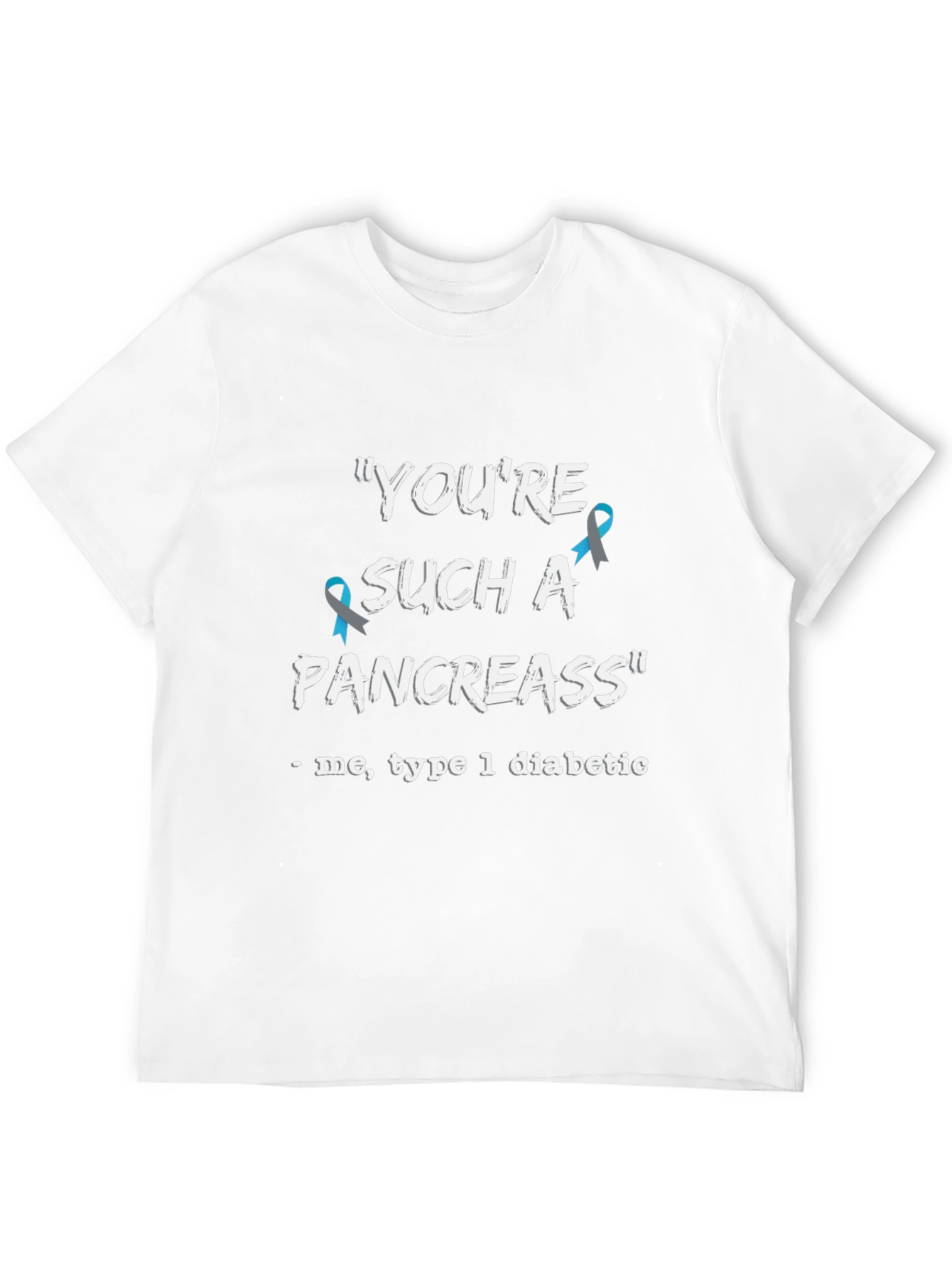 Camiseta Divertida Eres un Páncreas para Diabéticos Tipo 1
